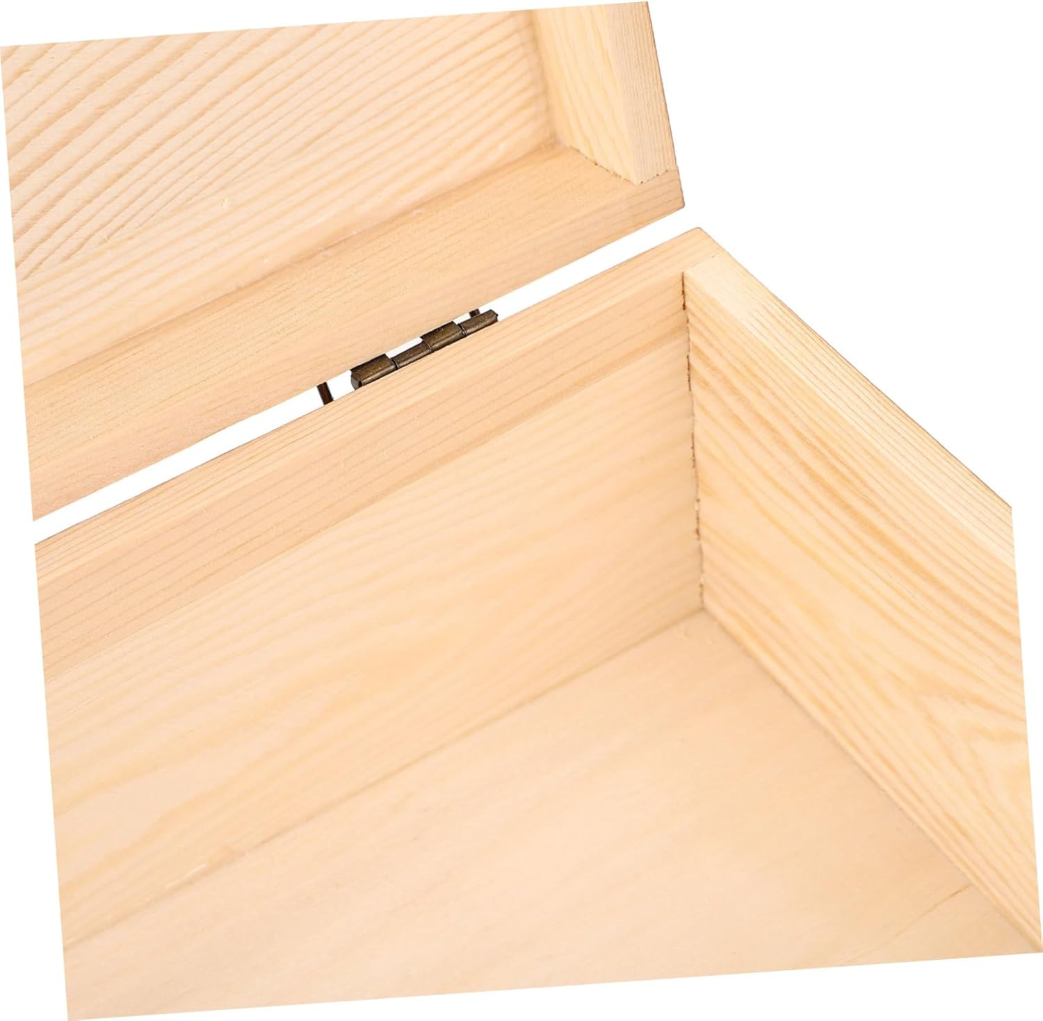 CORHAD Wooden Jewelry Box and Trinket Storage Box Retro 30X30X10Cm Vintage Wooden Treasure Chest for Jewelry Organizer and Keepsake Storage in Home or Use image number 4