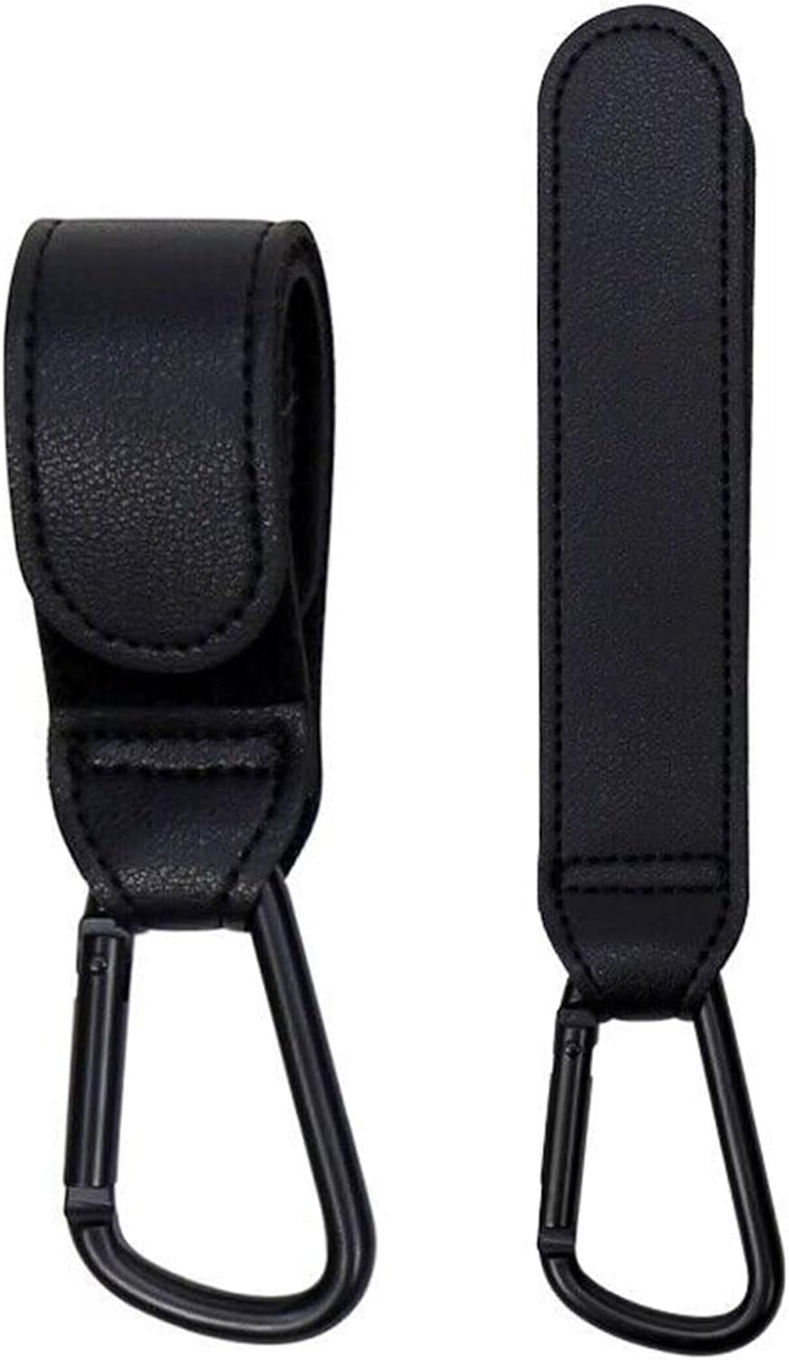 Yxvyxymyxxg​ Stroller Hooks with Dual Attachment - 5Pcs,Adjustable Hooks with Velcro & Carabiner, for Diaper Bags, Groceries and Purses, Fits Most Stroller Models image number 5