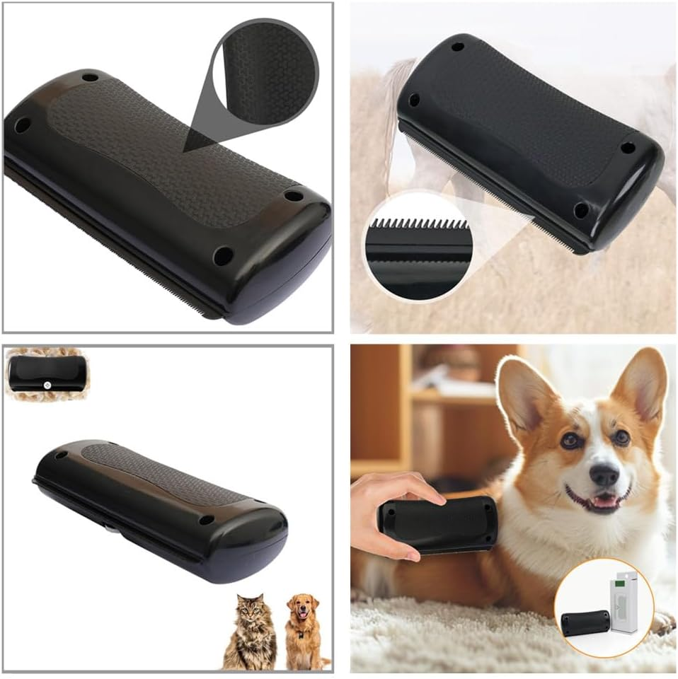 Deshedding Dog Brush, Wanfoou Groomify Shedding Tool, Tails Grooming Brush, Deshedding Brush for Dogs, Dog Grooming Comb, Dog Deshedding Brush for Long and Short Hair Cat & Dog image number 2