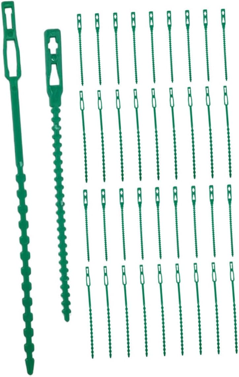 BCOATH 200Pcs Gardening Plant Support Strap Soft Plant Ties Tape for Outdoor Material image number 1