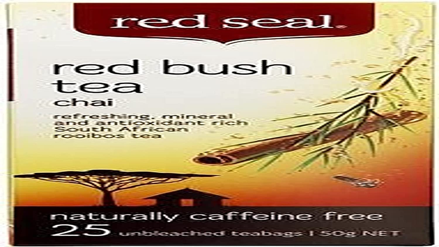Red Seal Red Bush Chai Tea 25 Teabags