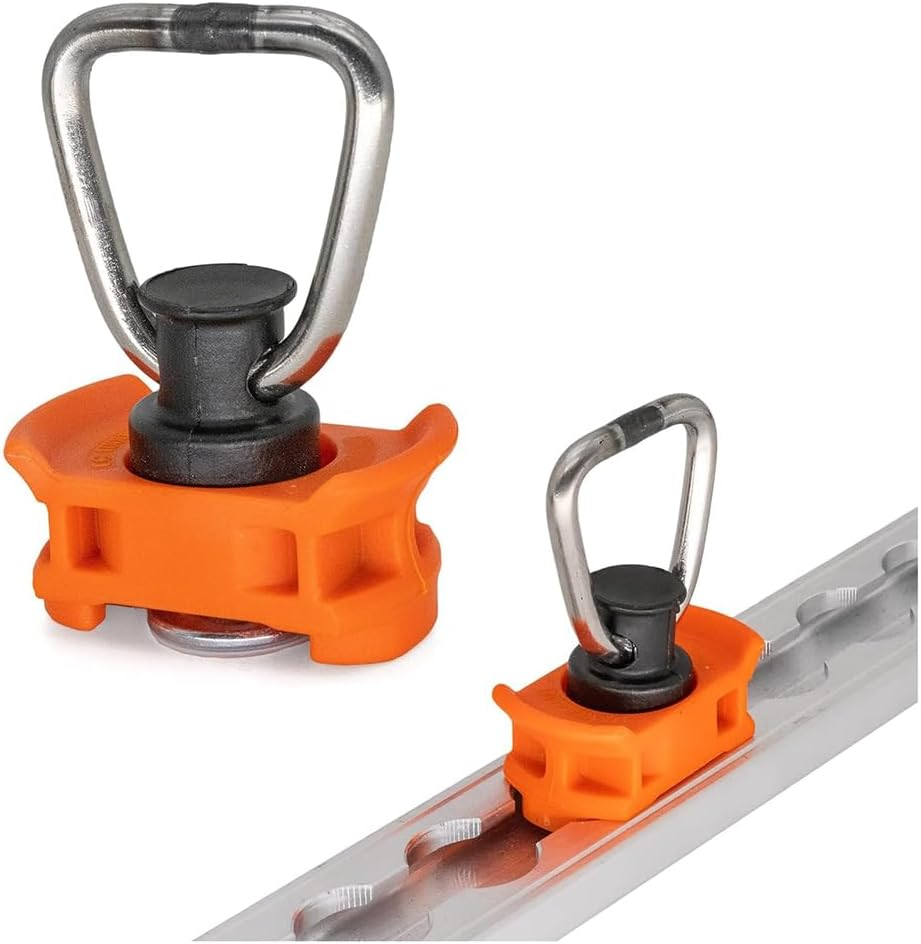 10Pcs Single End Fitting for Airline Rail End Fitting Lashing Rail Fitting Airline Rail Single Stud L-Track Fitting image number 1