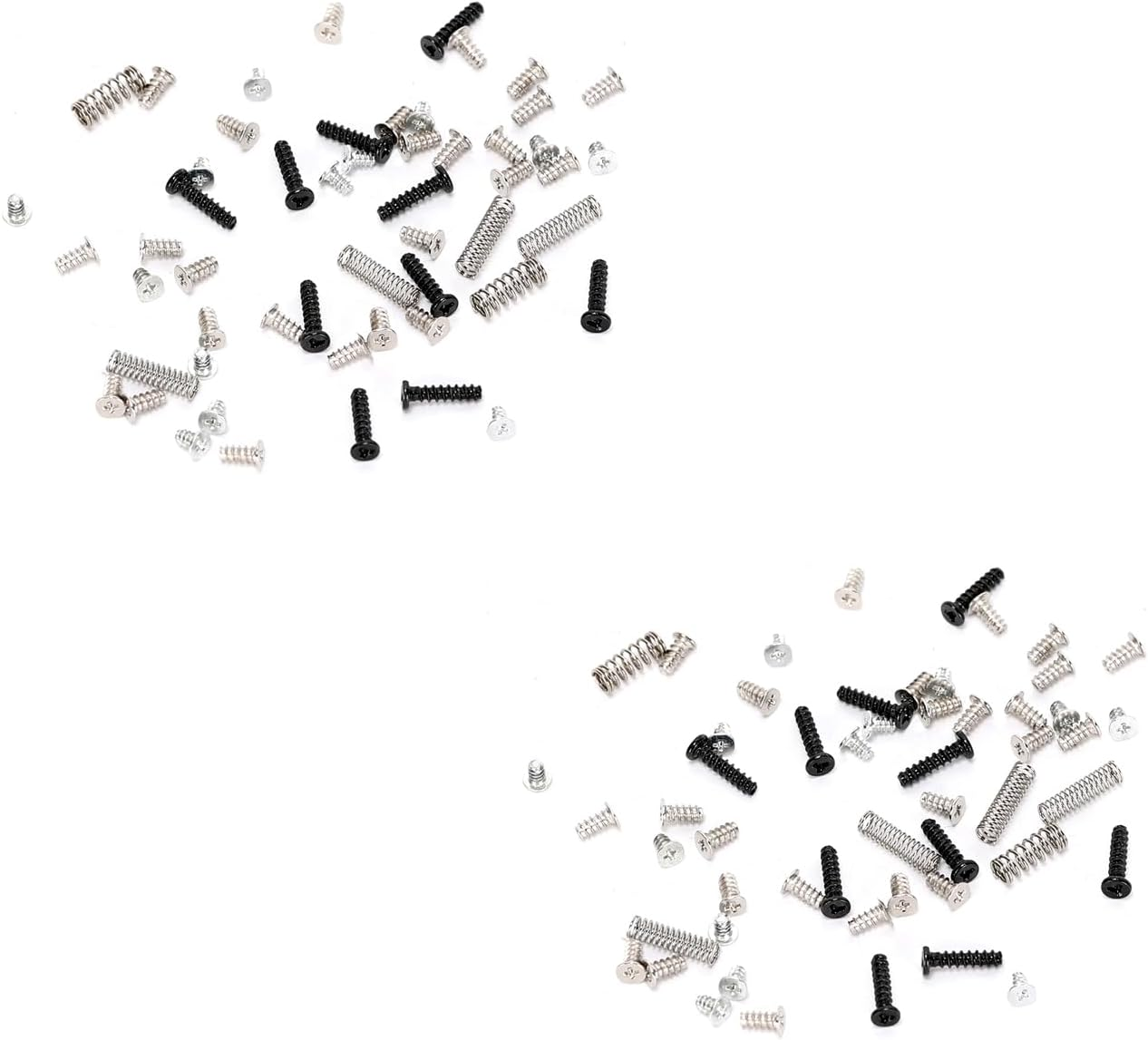 Ruimou 2Sets Complete Set of Game Console Installation Screws Compatible with Switch Joy-Con Left and Right Controllers (96Pcs) image number 1