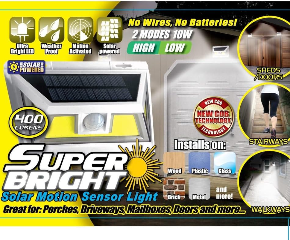 25Th Super Bright Solar Motion Sensor Light