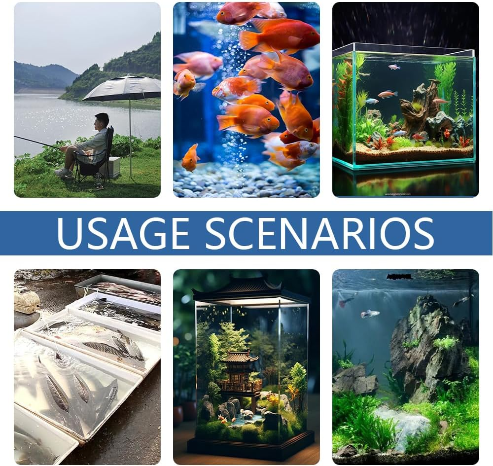 USB Aquarium Air Pump,Fish Tank Air Pump, Small Silent Aquarium Air Pump, 5V Mini Aquarium Air Pump USB, Mini USB Aquarium Fish Tank Oxygen Air Pump image number 4