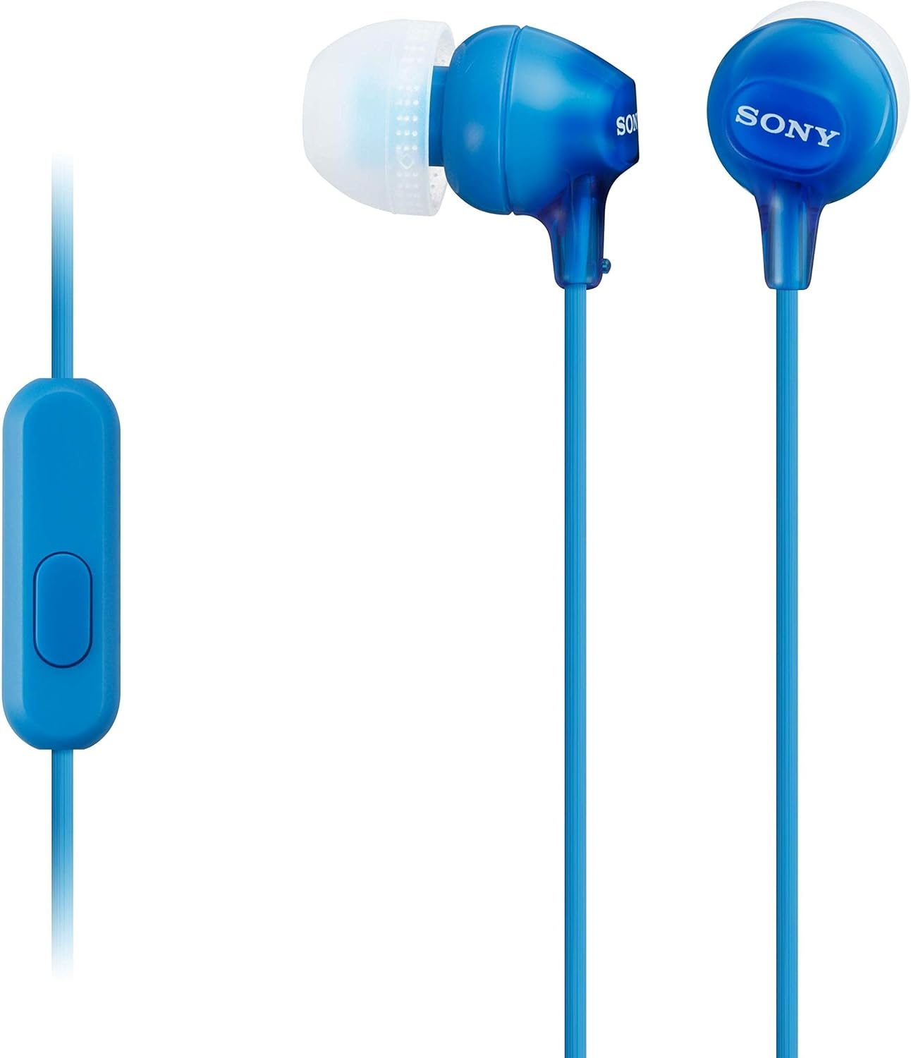 Sony In-Ear Lightweight Headphones with Smartphone Control and Microphone, Black