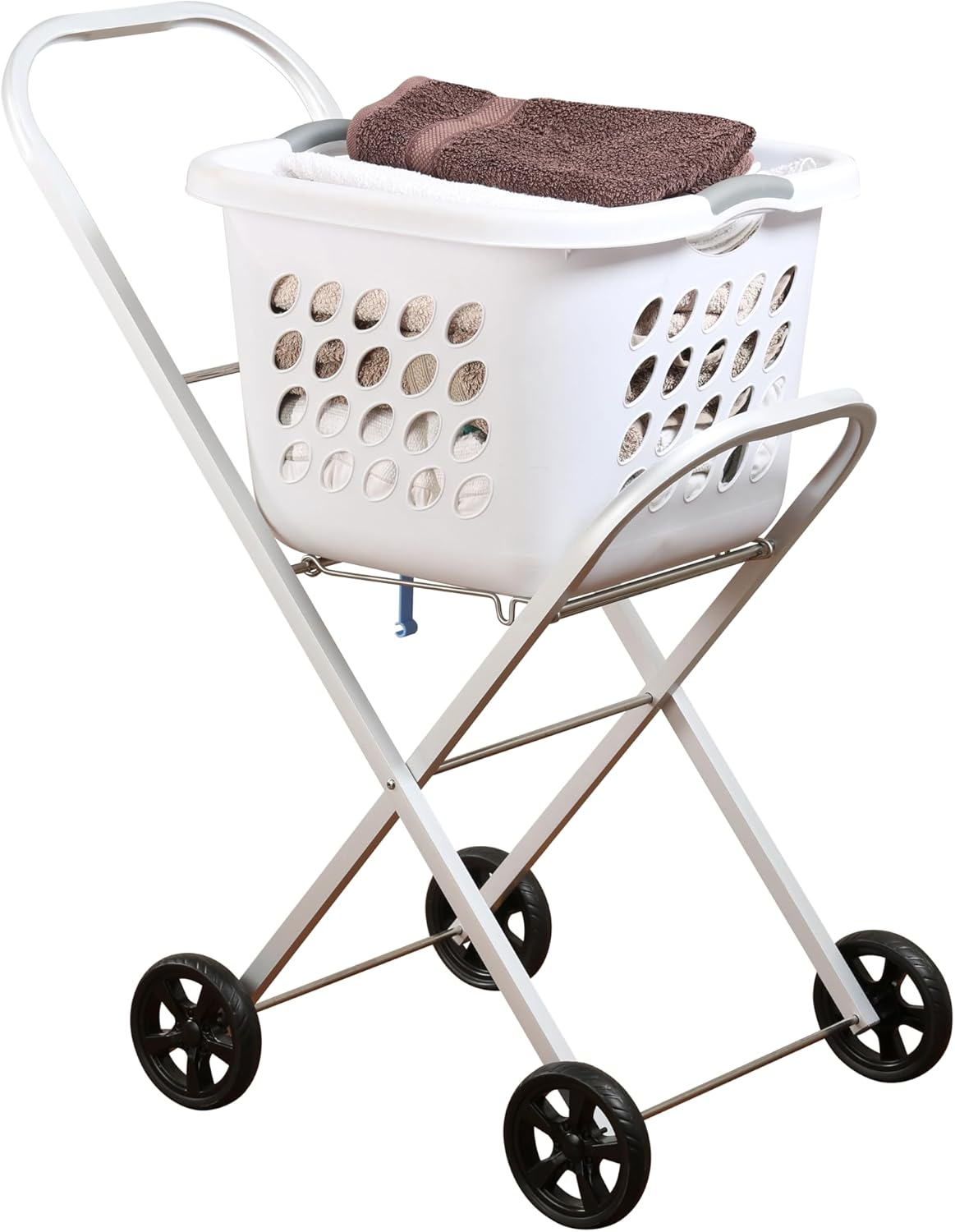 L.T. Williams 1059 Premium Aluminium Laundry Trolley - Silver image number 3