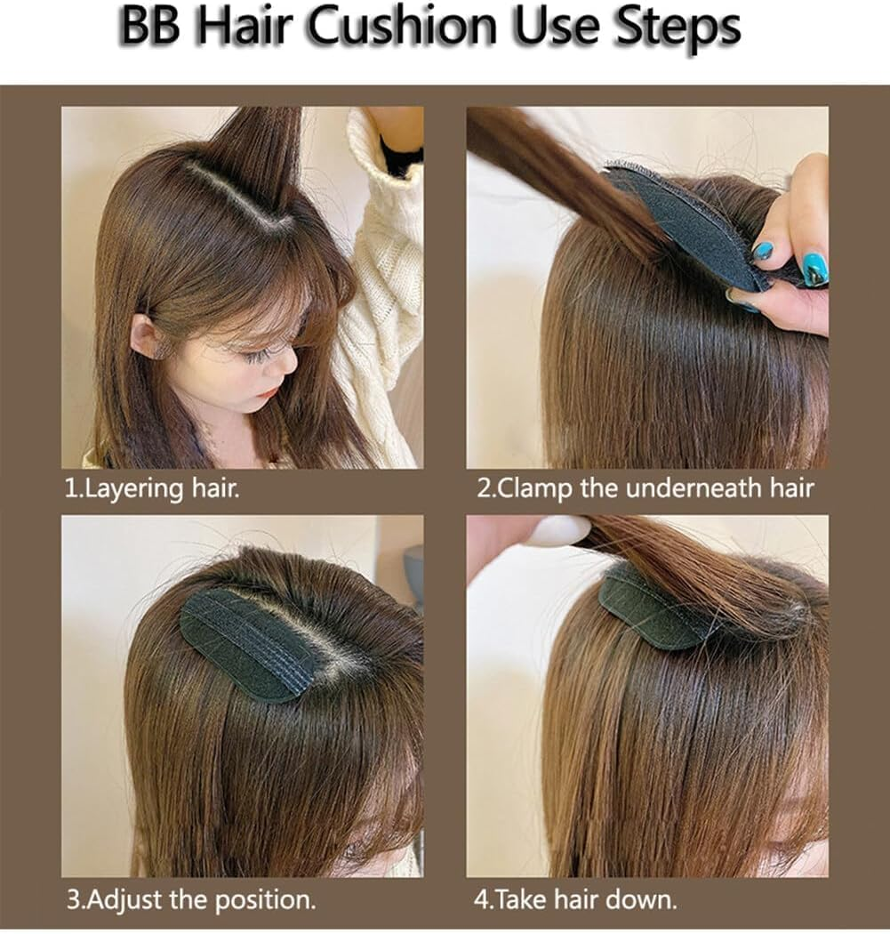 Hair Bump Sponge Volume Bases Set, 16Pcs Sponge Volume Hair Bases Set Bump It up Inserts Hair Styling Tools for Women or Girls