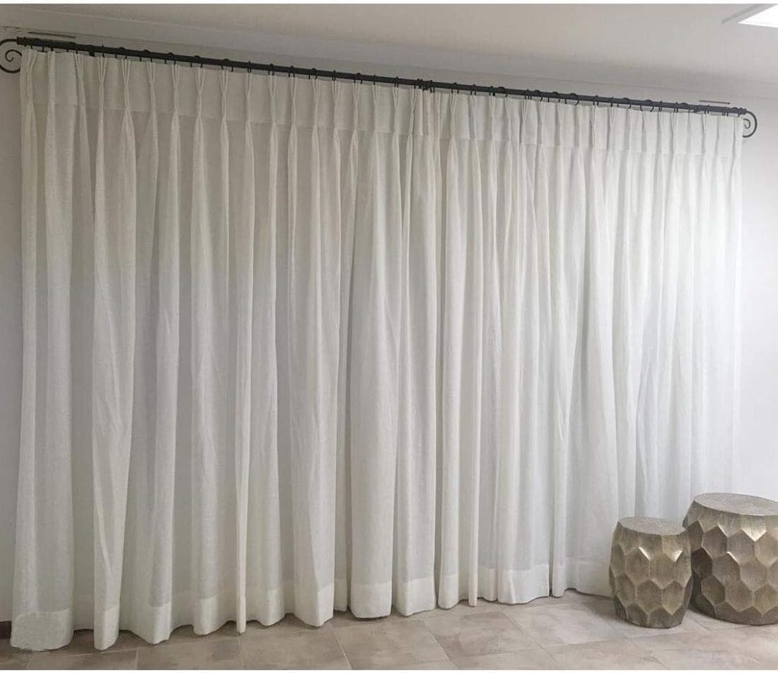 Opening Curtain Rings - Curtain Rod Clip Rings for 1.96" Rod, Set of 20Pcs Bronze Colour,Suitable for Shower Curtain, Window Curtain,Ect image number 5