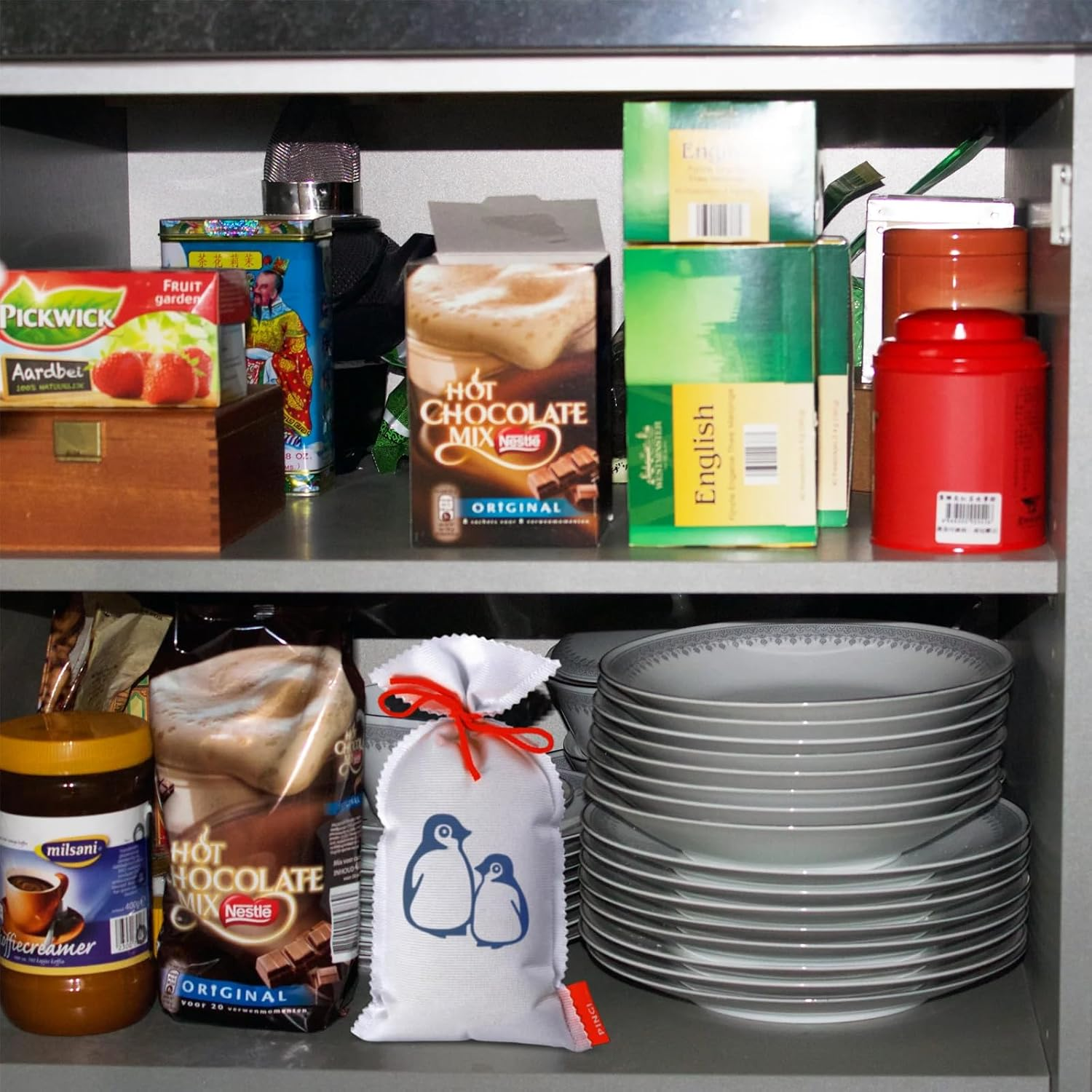 PINGI Microwavable Moisture Absorber Bag 450G | Absorbs Moisture, Damp, & Condensation on Windscreens & Damp Spaces | 100% Leakproof | Reusable Dehumidifier | Condensation Remover image number 1