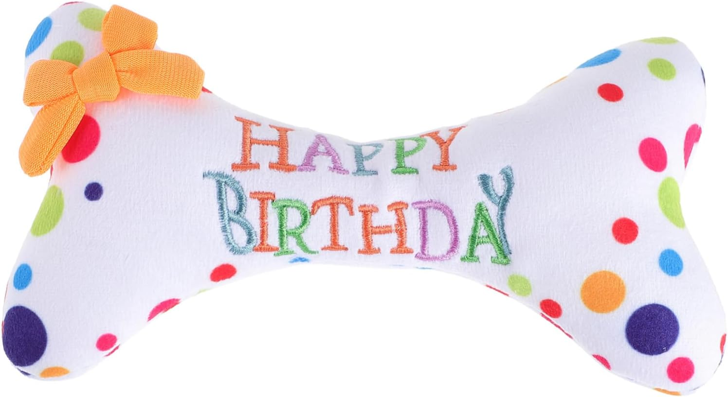 Hohopeti Dog Birthday Plush Toy Cute Party Supplies Squeaky Dog Toy for Chewing and Fun Present image number 3