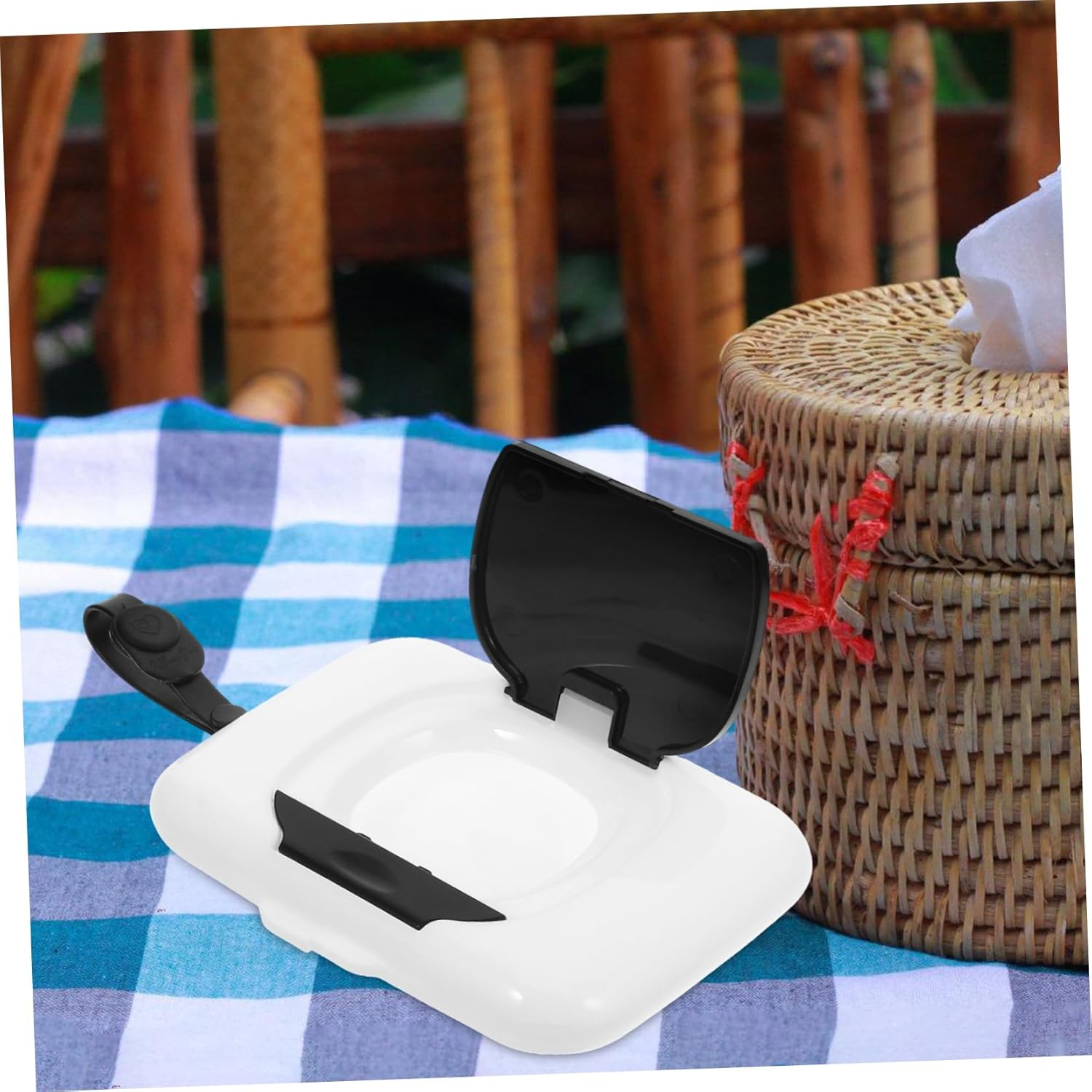 Anneome Wipes Holder for Bathroom Portable Newborn Seal Towel Newborn Keeps Wipes Fresh Soft image number 2