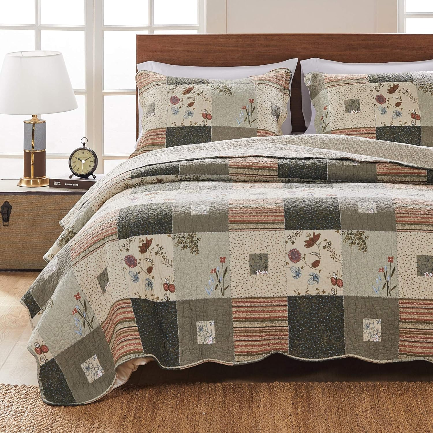 Greenland Home Fashions Sedona Quilt Set image number 3