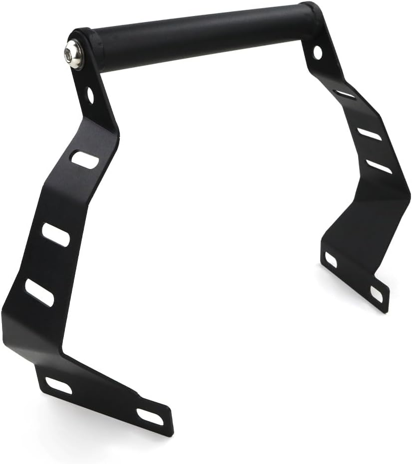 REARACE Motorcycle GPS Mount Bracket Compatible with Royal Enfield Himalayan BS6 2021-2023, Aluminium, Windshield Mount, 22Mm Bar Diameter, Smartphones & GPS Devices image number 2