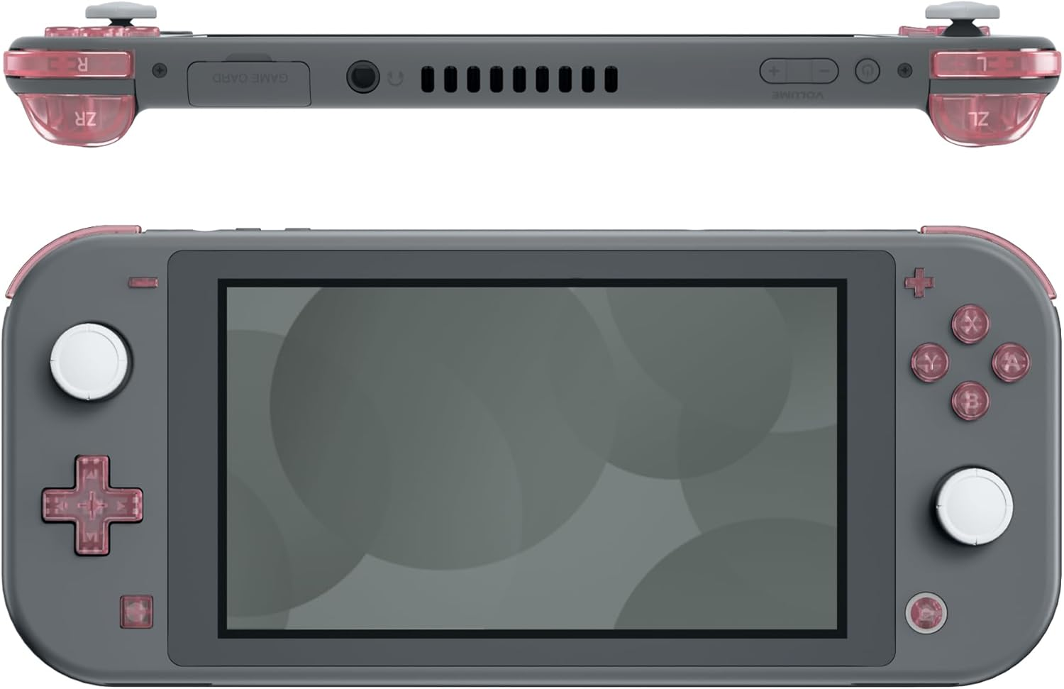 Extremerate Emerald Green Replacement ABXY Home Capture plus minus Keys Dpad L R ZL ZR Trigger for Nintendo Switch Lite, Full Set Buttons Repair Kits with Tools for Nintendo Switch Lite