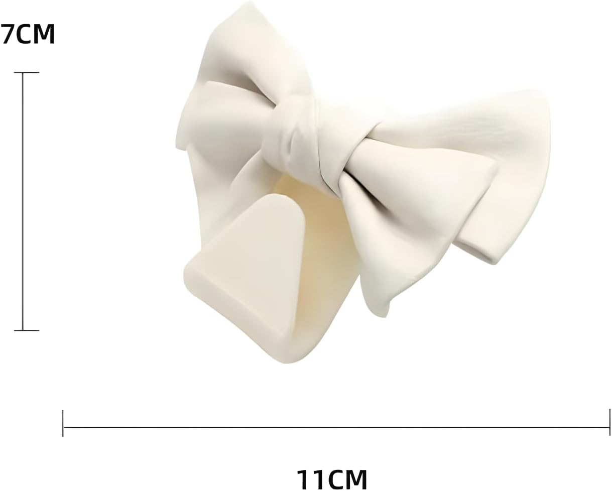 Cute Bow Knot Auto Car Seat Headrest Hook, Seatback Hanger Storage Organizer Holder for Car Hooks for Purses and Bags 2Pcs image number 5