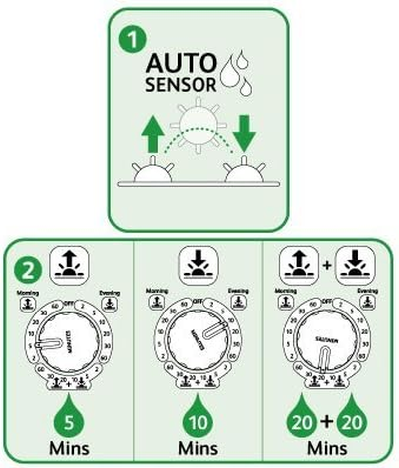 Hozelock Sensor plus Water Controller, Yellow/Grey, 40X25X15 Cm image number 3
