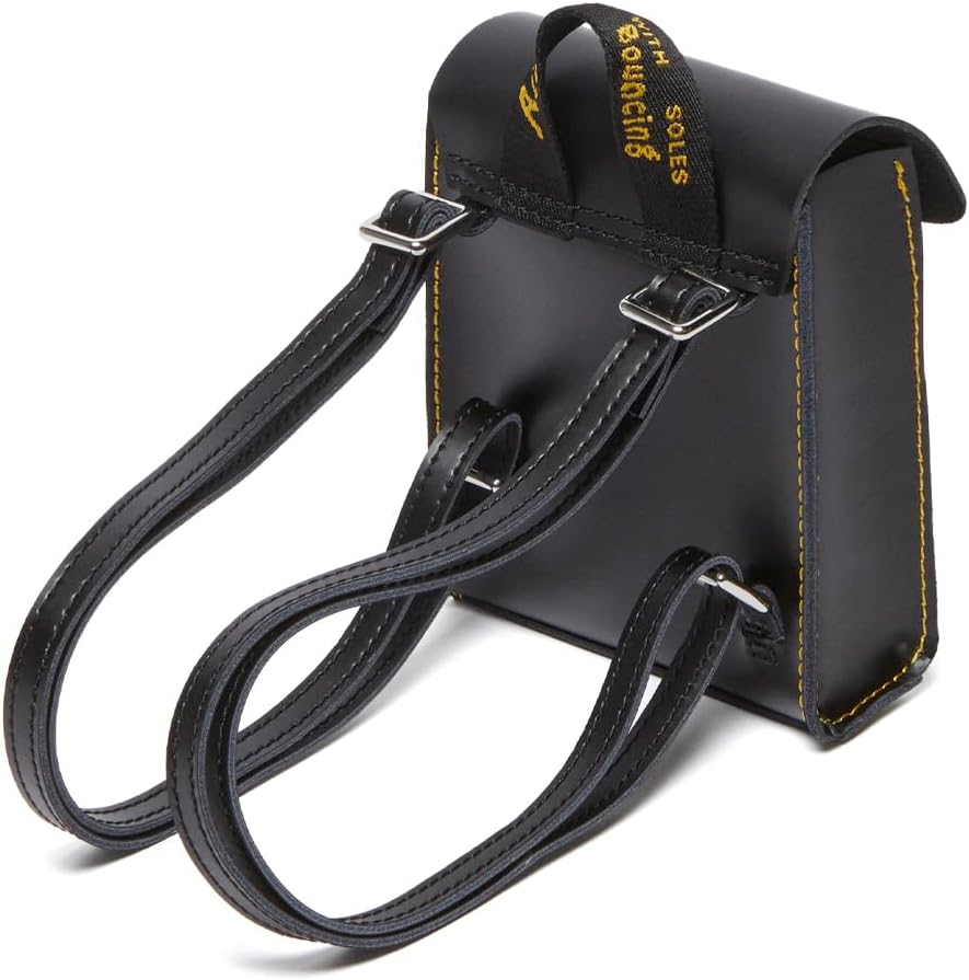 Dr. Martens Micro Leather Bag, Black Black Kiev & Smooth Leather image number 5