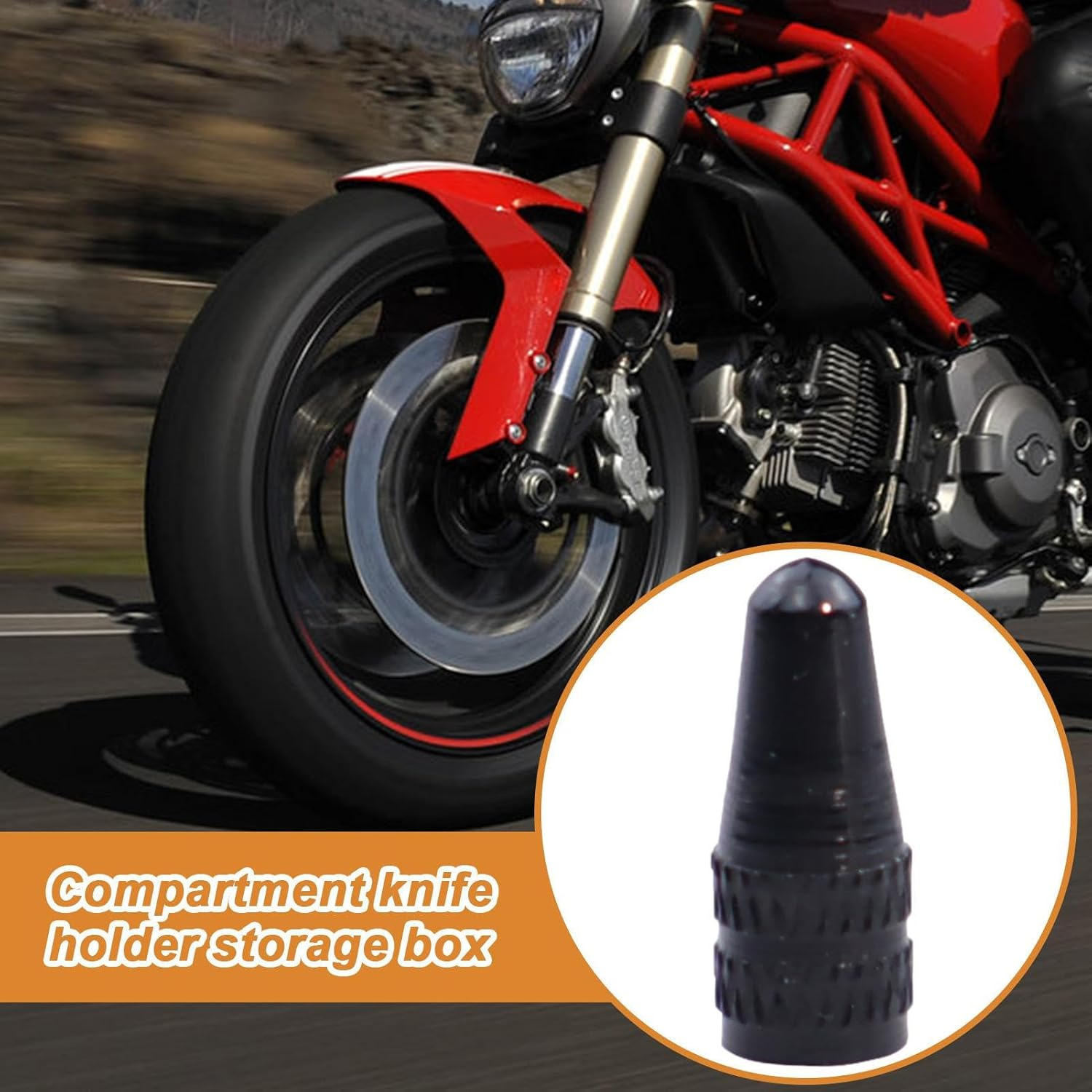 Tyre Stem Remover,Bike Wrench Tire Stem Extractor - Automotive Fix Tool with Knurled Knob for Electric Motors, Trucks, Motorcycle, Bicycle, Tractor, Lawnmowers Borato image number 5