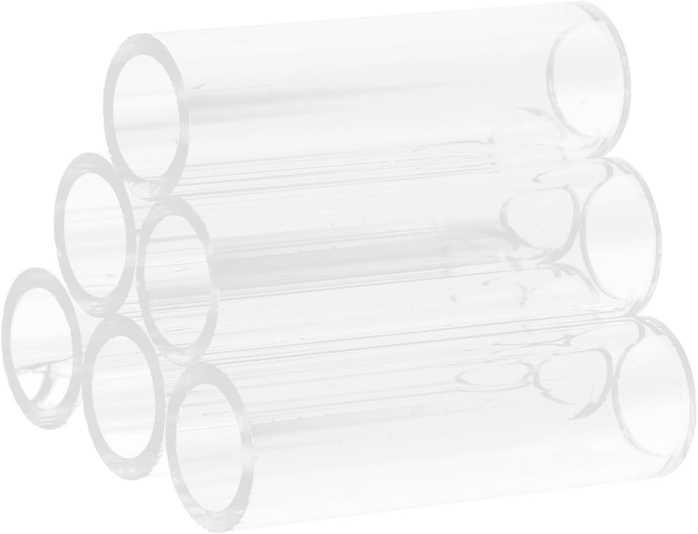 BUGUUYO 6Holes Transparent Acrylic Shrimp Breeding Tube Aquarium Shelter for Fish and Turtles Versatile Habitat Decoration Acrylic Design for Easy Monitoring of Aquatic Pets image number 3