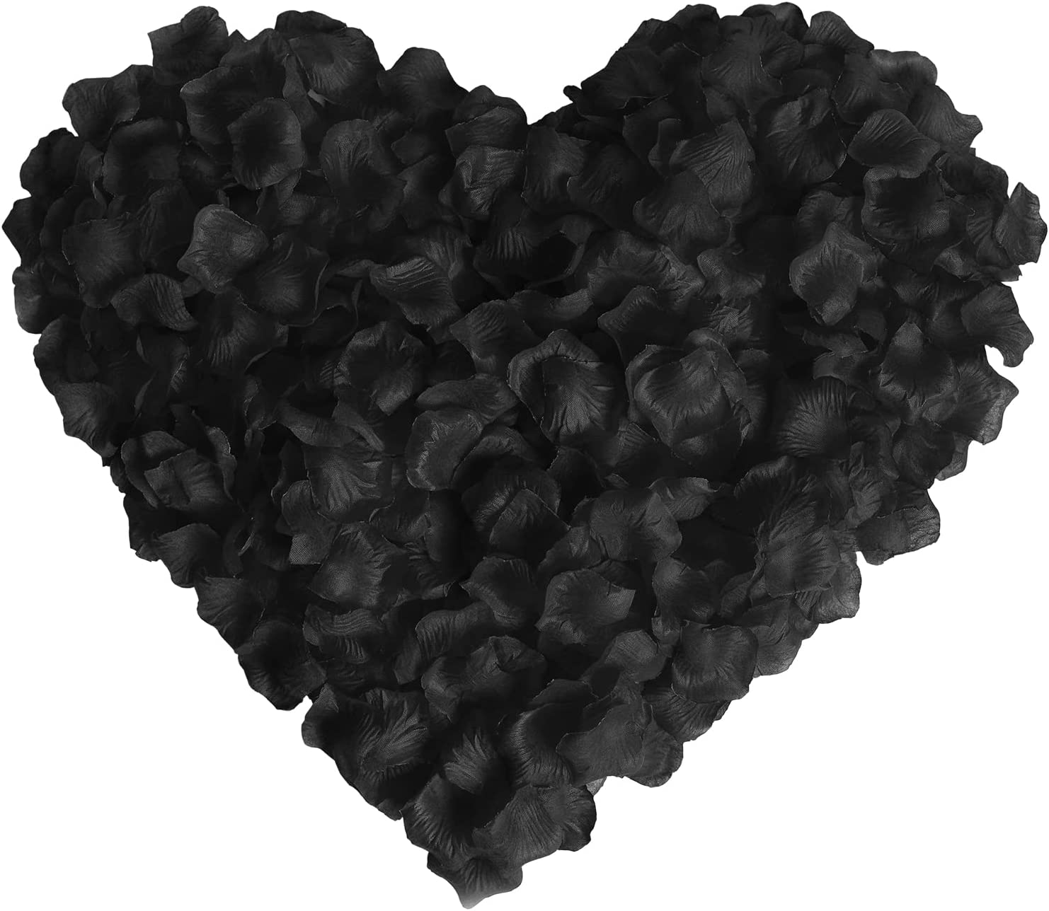 Henzxi 1000 Pcs Rose Petals, Artificial Flower Petals, for Romantic Night, Wedding, Event, Party, Valentine Decor (1000 Pcs, Transitional Blue)