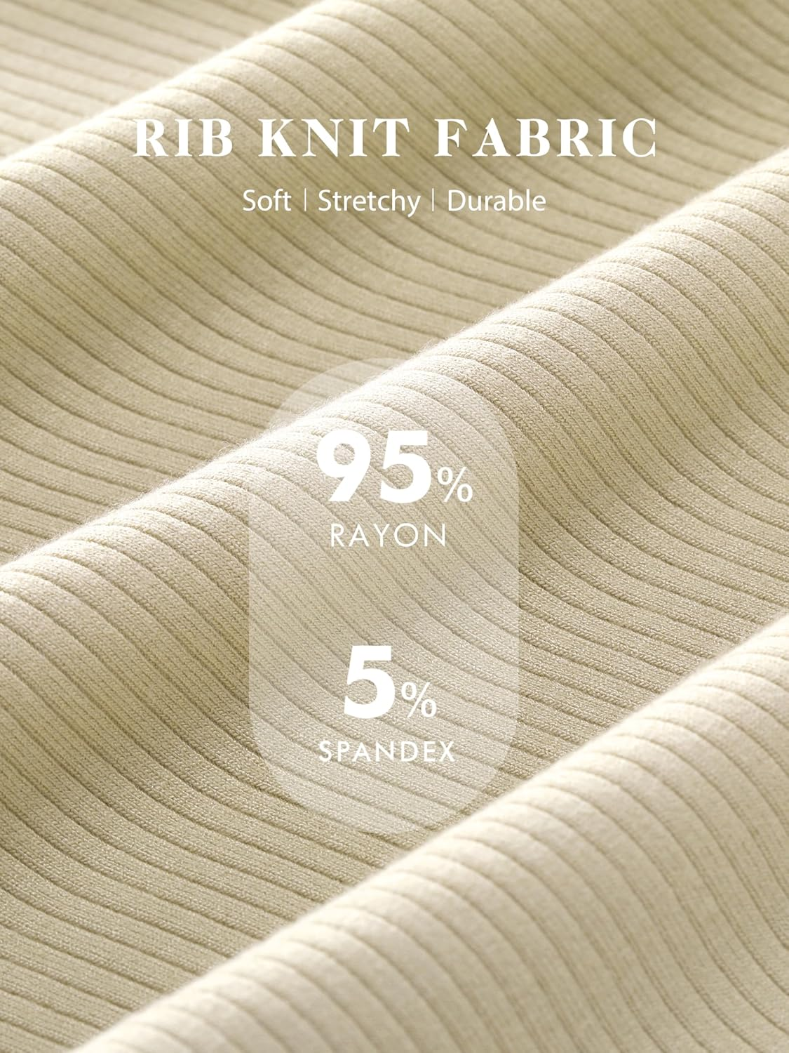 Liu & Qu Womens Maternity High Waisted Lounge Pants Casual Stretchy Ribbed Palazzo Pants Pregnancy Trousers with Pockets image number 1