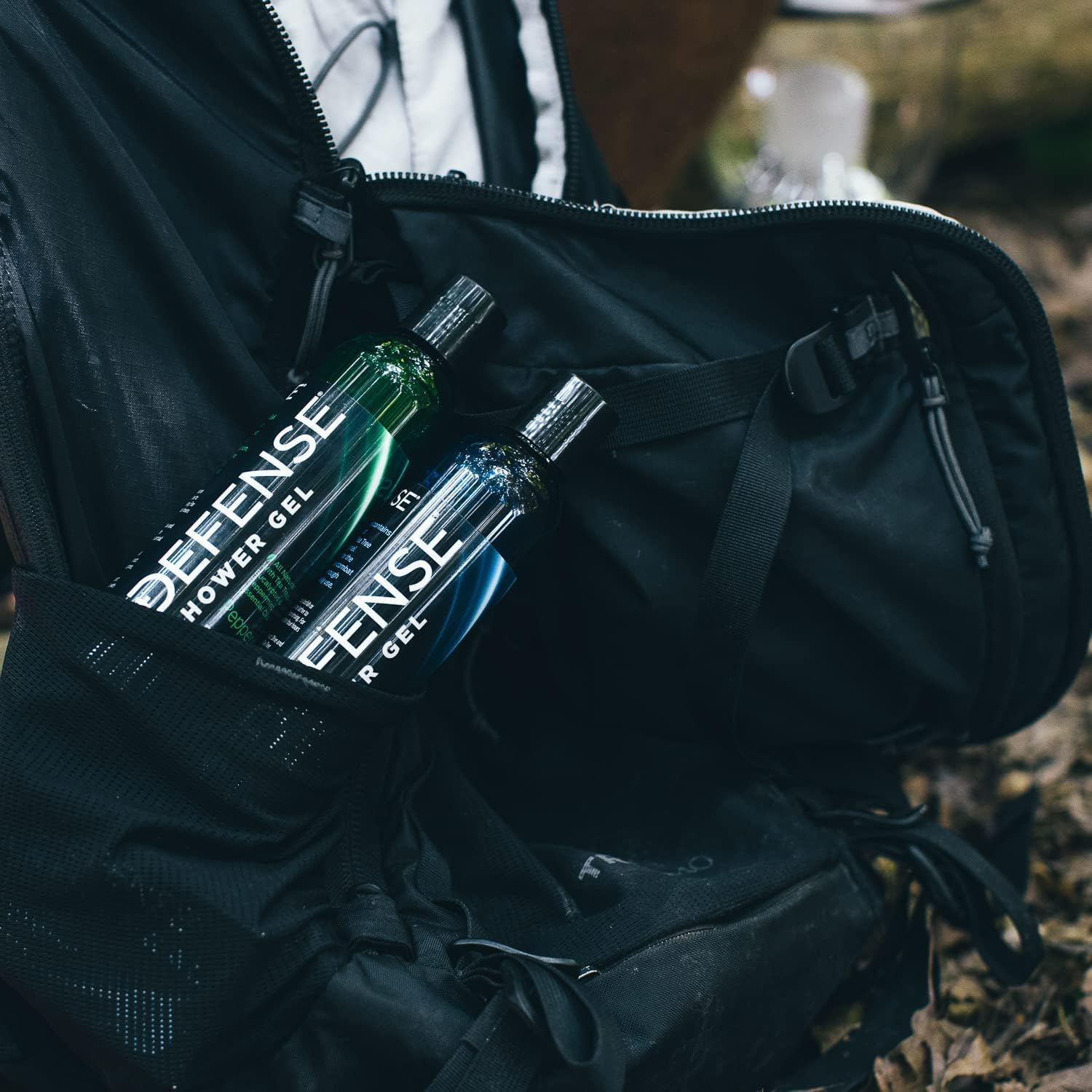 Defense Soap Body Wash Shower Gel 8 Oz - 100% Natural Tea Tree Oil and Eucalyptus Oil image number 4