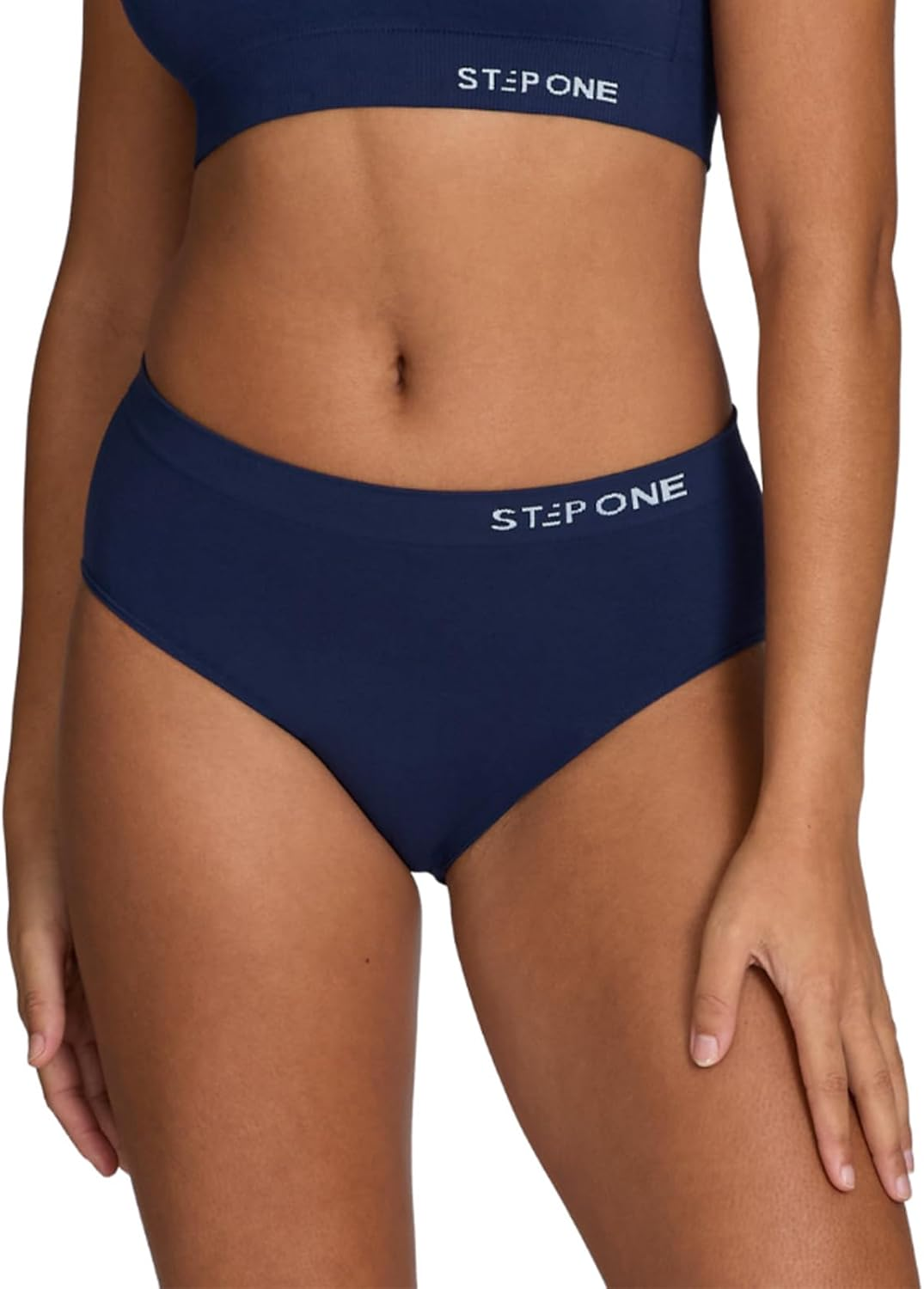 STEP ONE Smoothfit Bikini Brief. Ultra-Soft, Breathable Bamboo Moisture Wicking Underwear Women, Hypoallergenic Womens Underwear for Sensitive Skin, Moderate Coverage