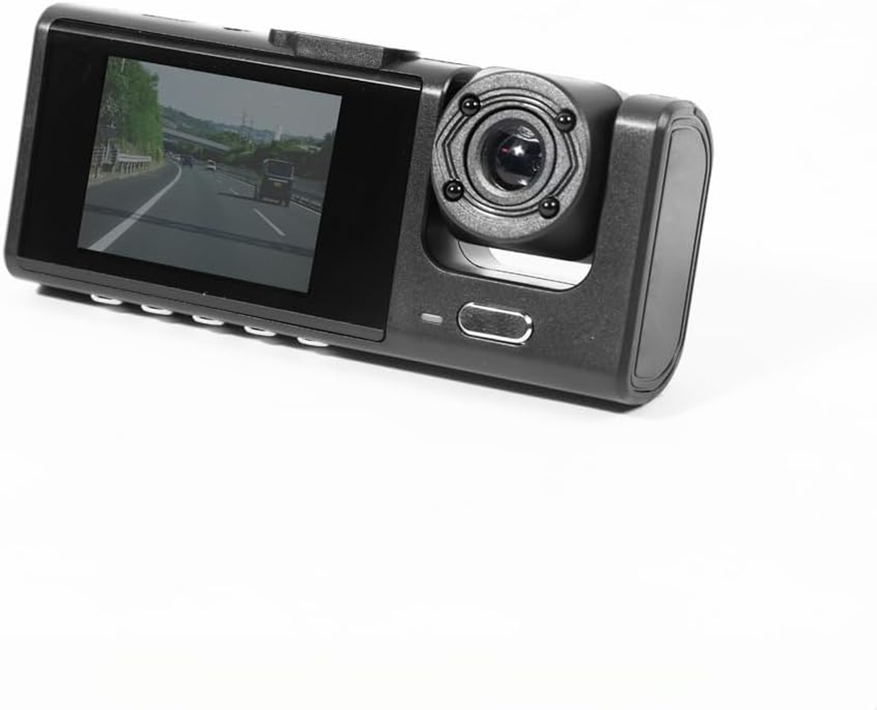 I-Hawk Defender Full HD 1080P Dual Dash Camera with Wide Angle Lens, Black image number 6