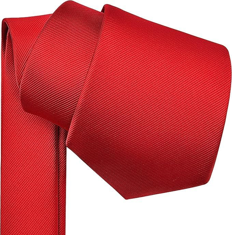 Men'S Formal Solid Color Fine Thread Jacquard Tie