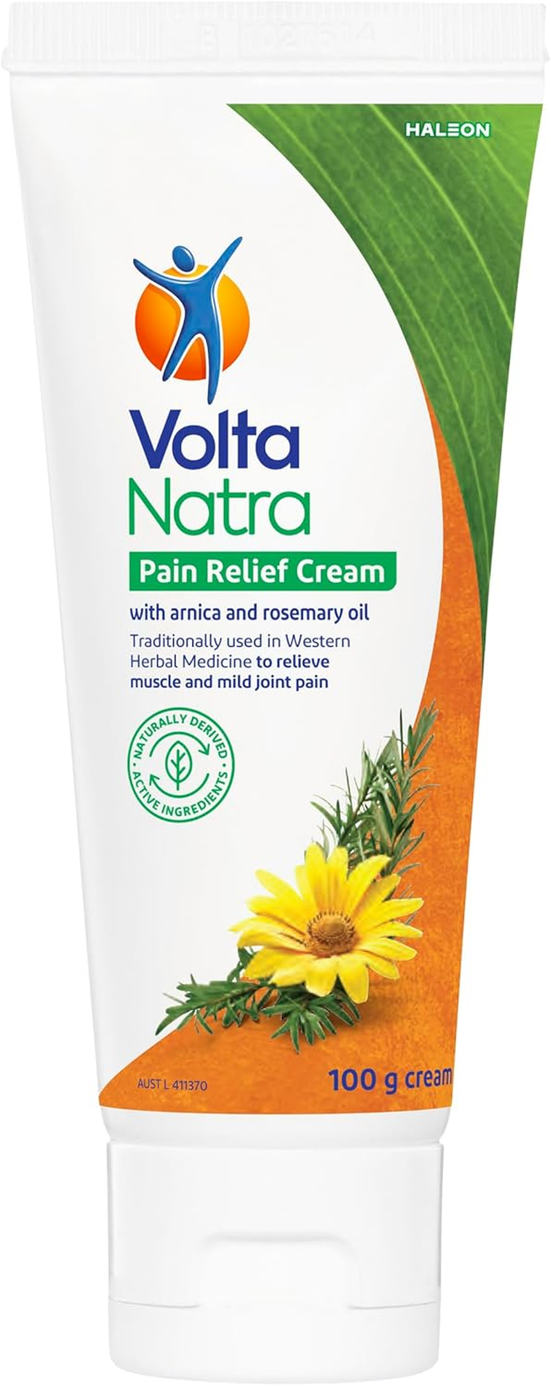 Voltanatra Pain Relief Cream with Plant Powered Actives for Muscle and Mild Joint Pain Relief, Based on Traditional Use in Western Herbal Medicine, 50G image number 2