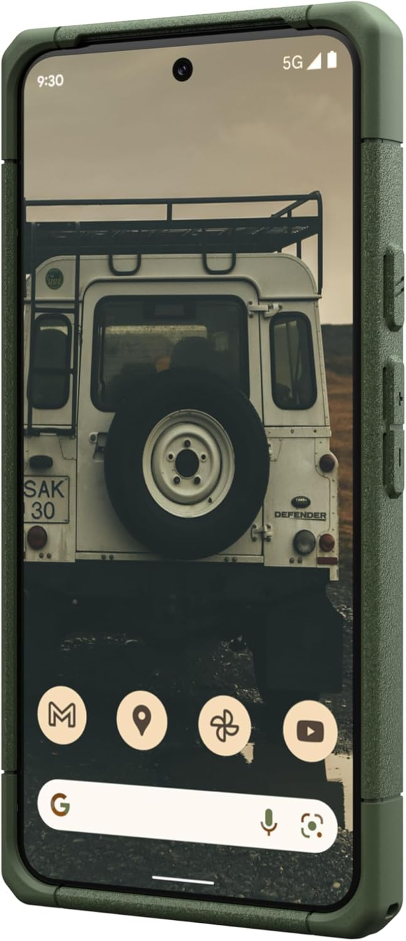 URBAN ARMOR GEAR UAG Made for Google Pixel 8 Pro Case Scout Green Olive Drab, Slim Rugged Premium Impact Resistant Military Drop Tested Protective Cover - Olive Drab image number 6