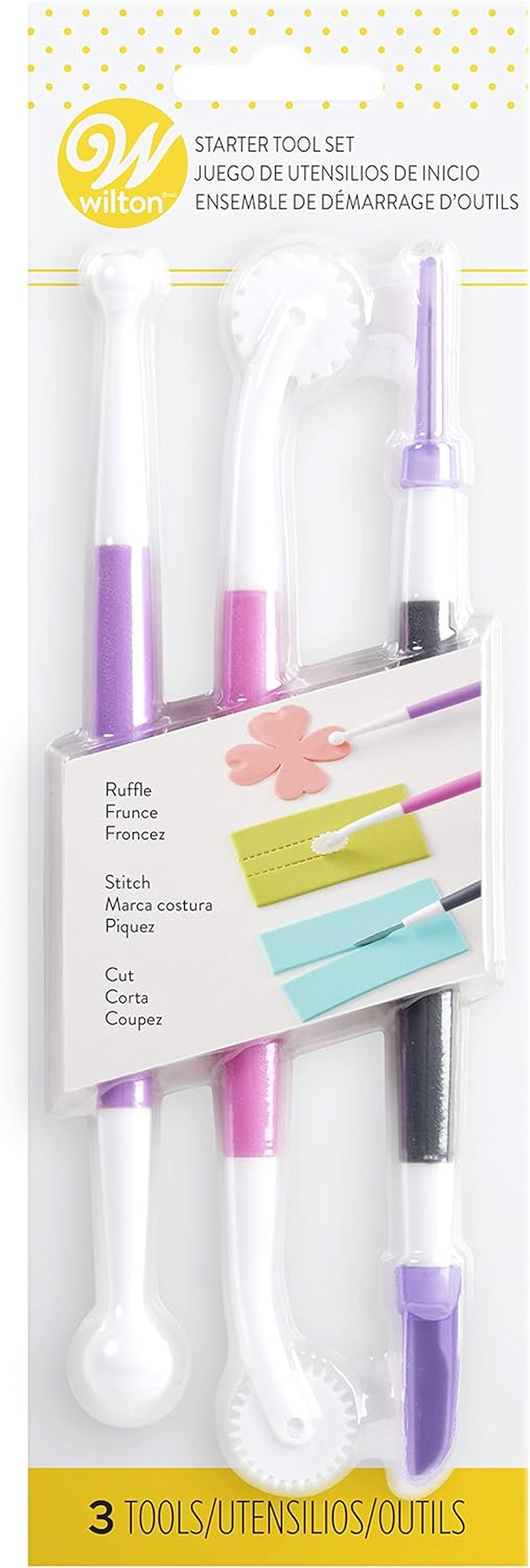 Wilton Fondant Tool 3-Pieces Set