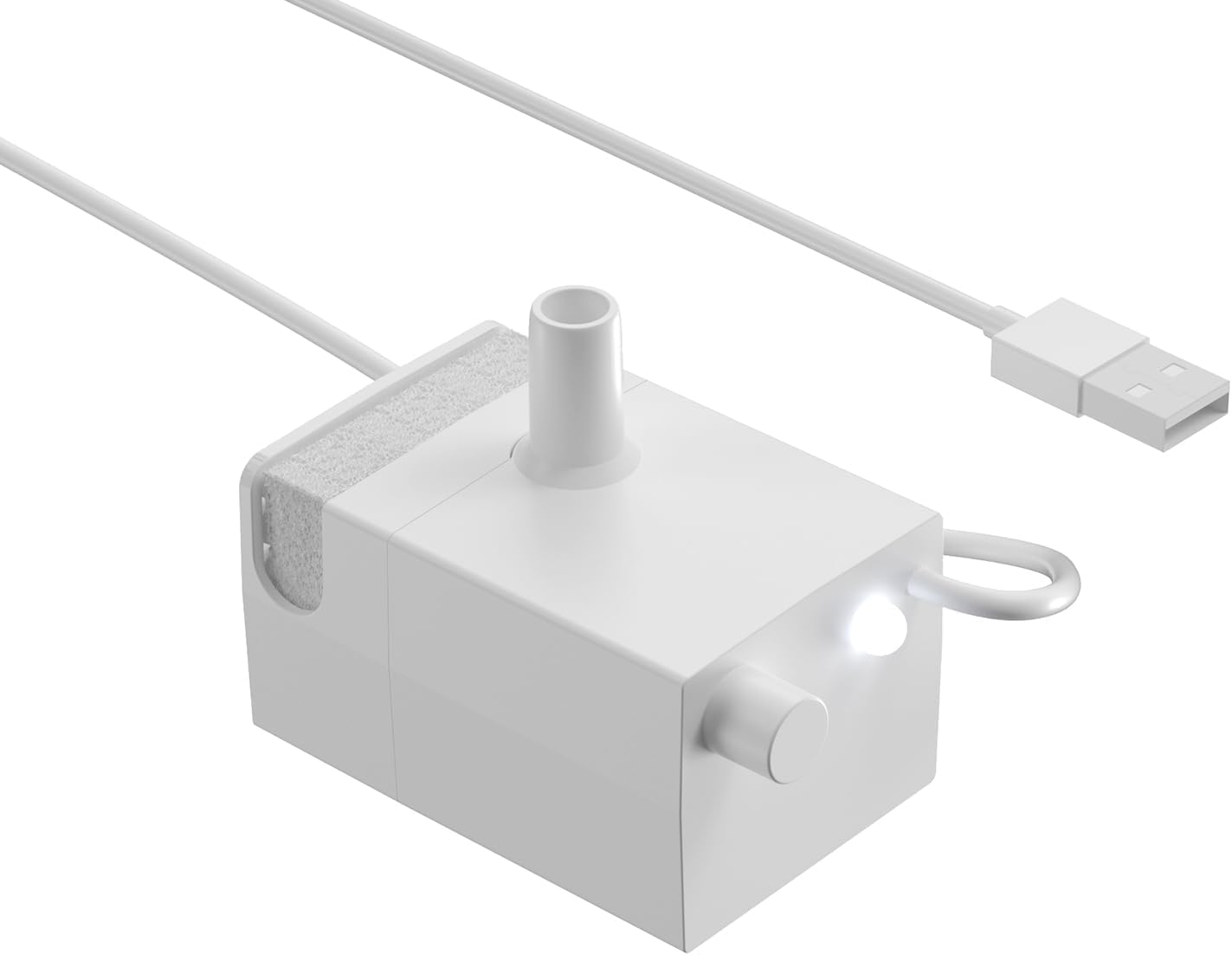 Cat Water Fountain Replacement Pump, Cat Fountain Pump with Water Shortage Alert Light, Replacement Pump for Petlipo Pet Water Fountains image number 3