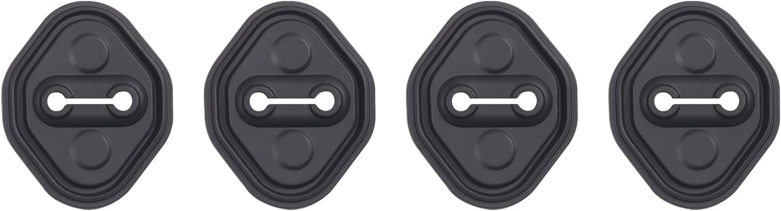 4 Pcs Car Silicone Door Lock Cover for 2024 2025 Toyota Land Cruiser 250 1958 Prado Lc250 J250 Car Door Lock Protective Cover Interior Design Decoration Accessories