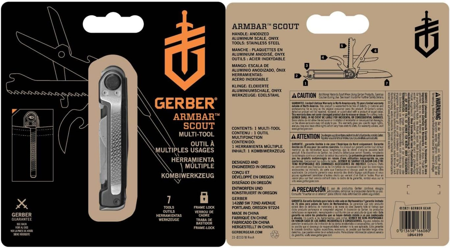 Gerber Armbar Scout Multi-Tool, Onyx image number 5