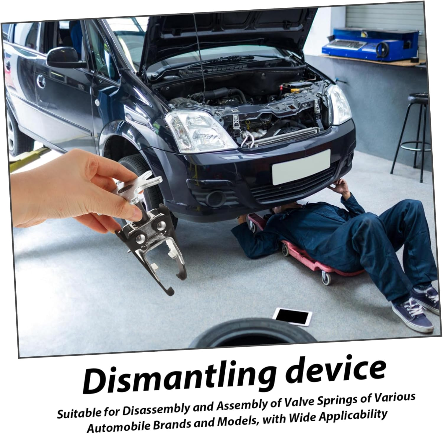 Gatuida Valve Spring Disassembly Assembly Tools Piercing Valve Removal Engine Spring Compressor Automotive Accessory image number 4