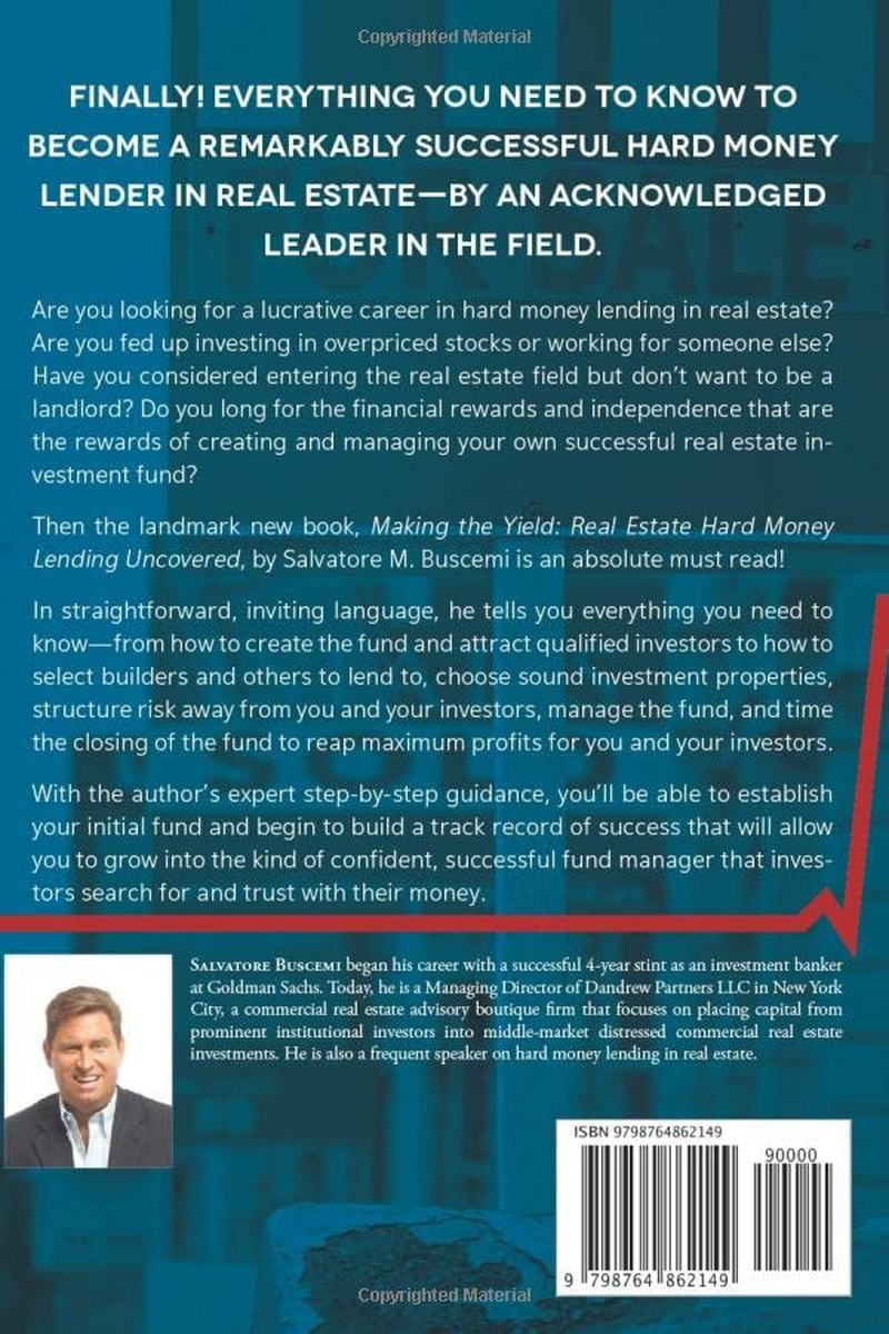 Making the Yield: Real Estate Hard Money Lending Uncovered image number 1