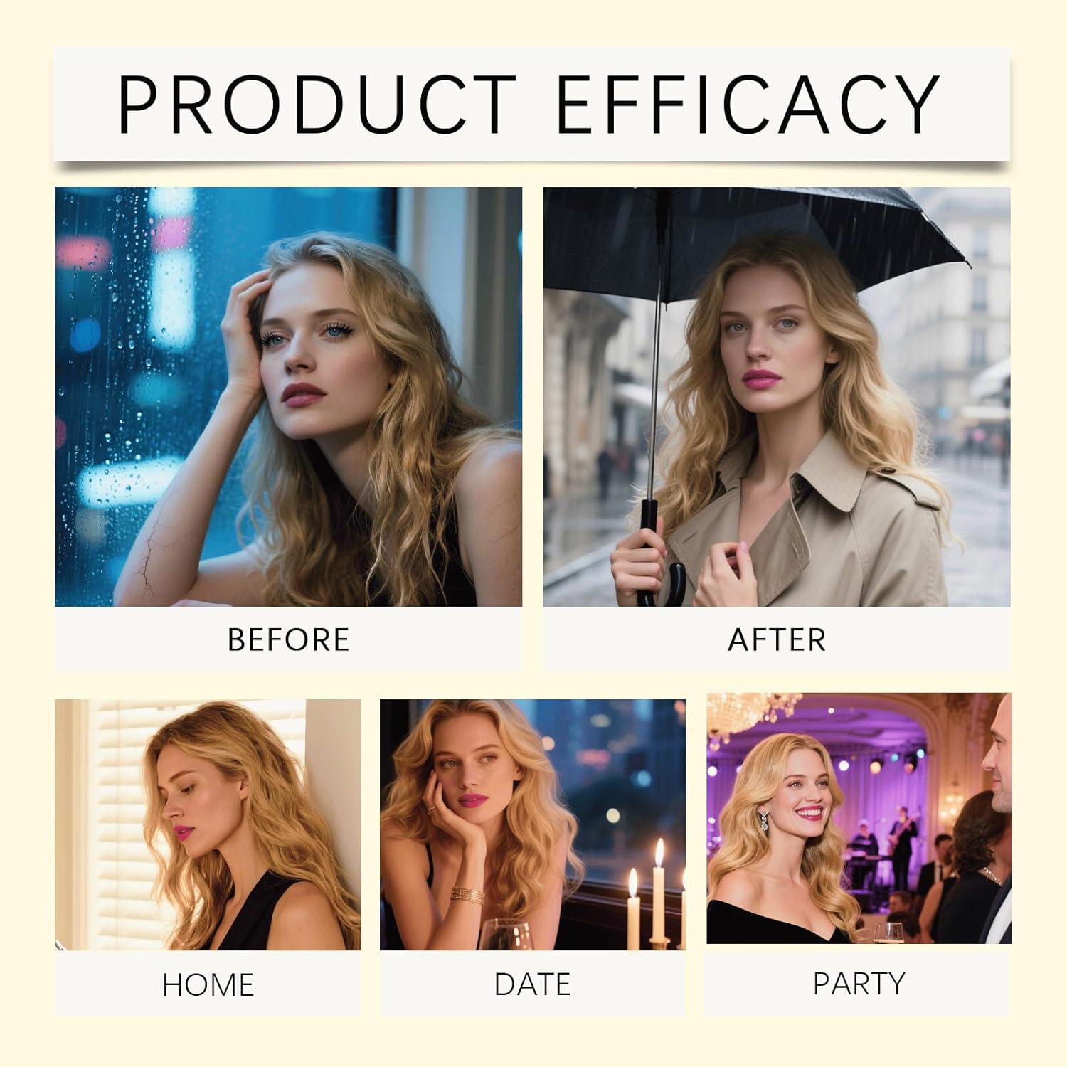 Coconut Fragrance Mist &ndash; Light Body Perfume Spray with Glycerin & Propylene Glycol &ndash; Refreshing Coconut Scent for a Pleasant Daily Aroma (2Pcs) - 4Pcs image number 3