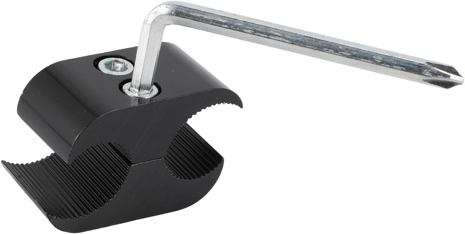 Wheelchair Pipe Clamp Multi Purpose Sturdy Alloy Wheelchair Umbrella Stand Footrest Accessory Clamp for Elderly Disabled Patients image number 4