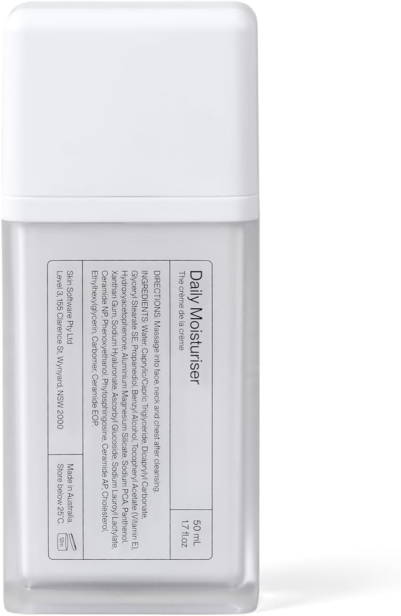 Software Daily Moisturiser 50Ml | Nourishing Daily Facial Moisturiser with Sodium PCA, Hyaluronic Acid, Vitamin E, and Ceramides for Plump, Hydrated Skin image number 3