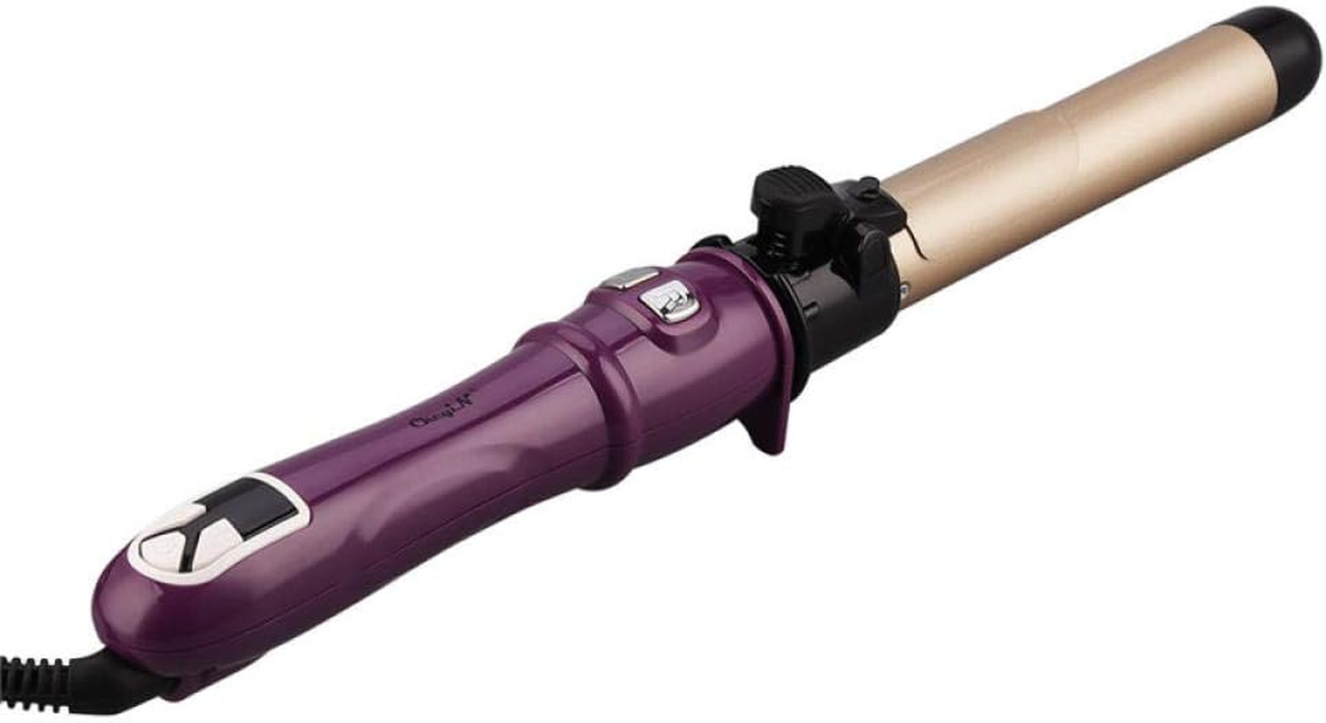 Curling Iron 28Mm Auto Hair Curler Ceramic Rotating Curling Iron Waver Pear Flower Cone Curling Wand Curl Roller Wave Hair Curly Tool-B