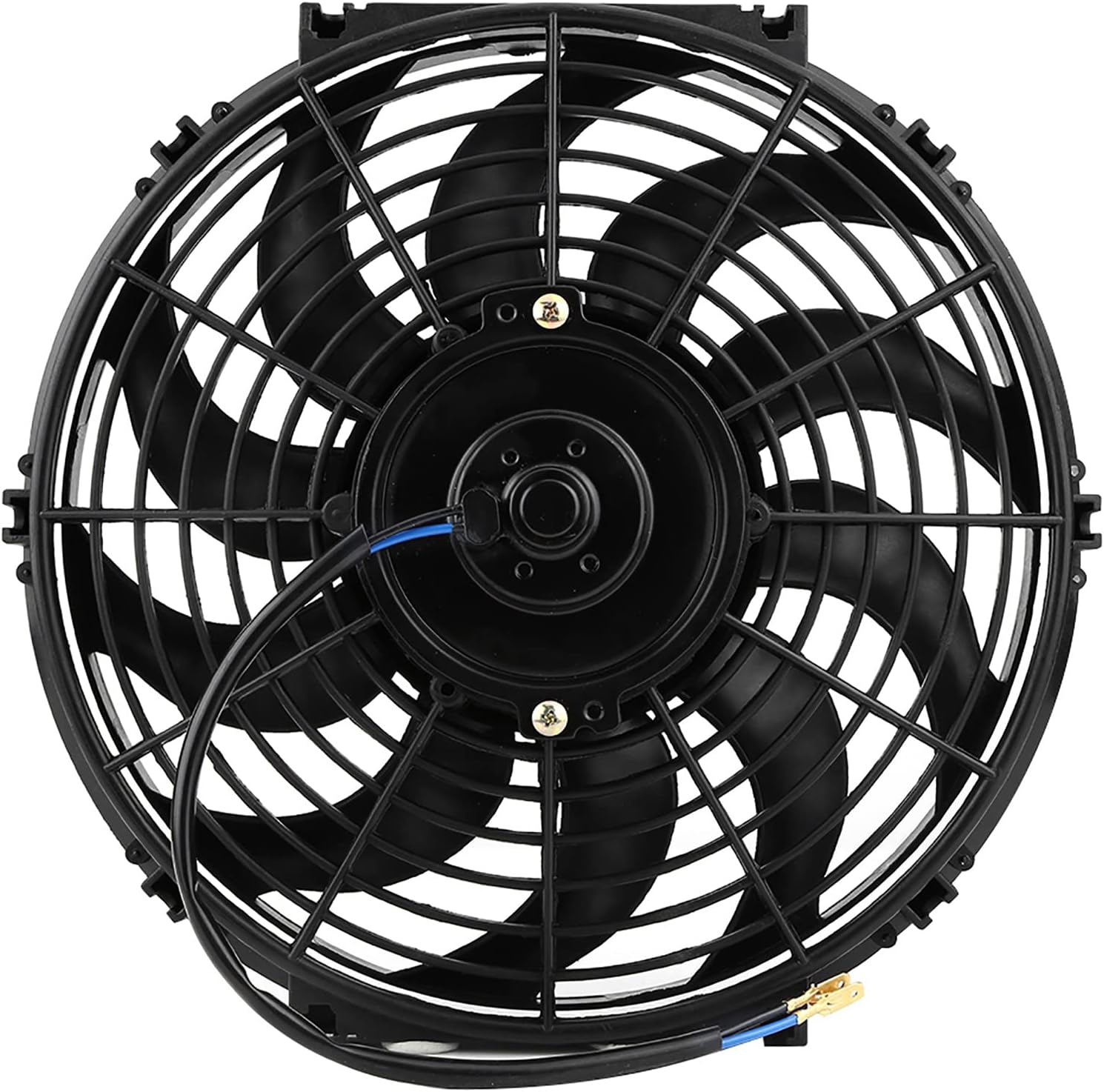 Universal 12 Inch Car Slim Electric Cooling Fan 12V with Mounting Kit image number 4