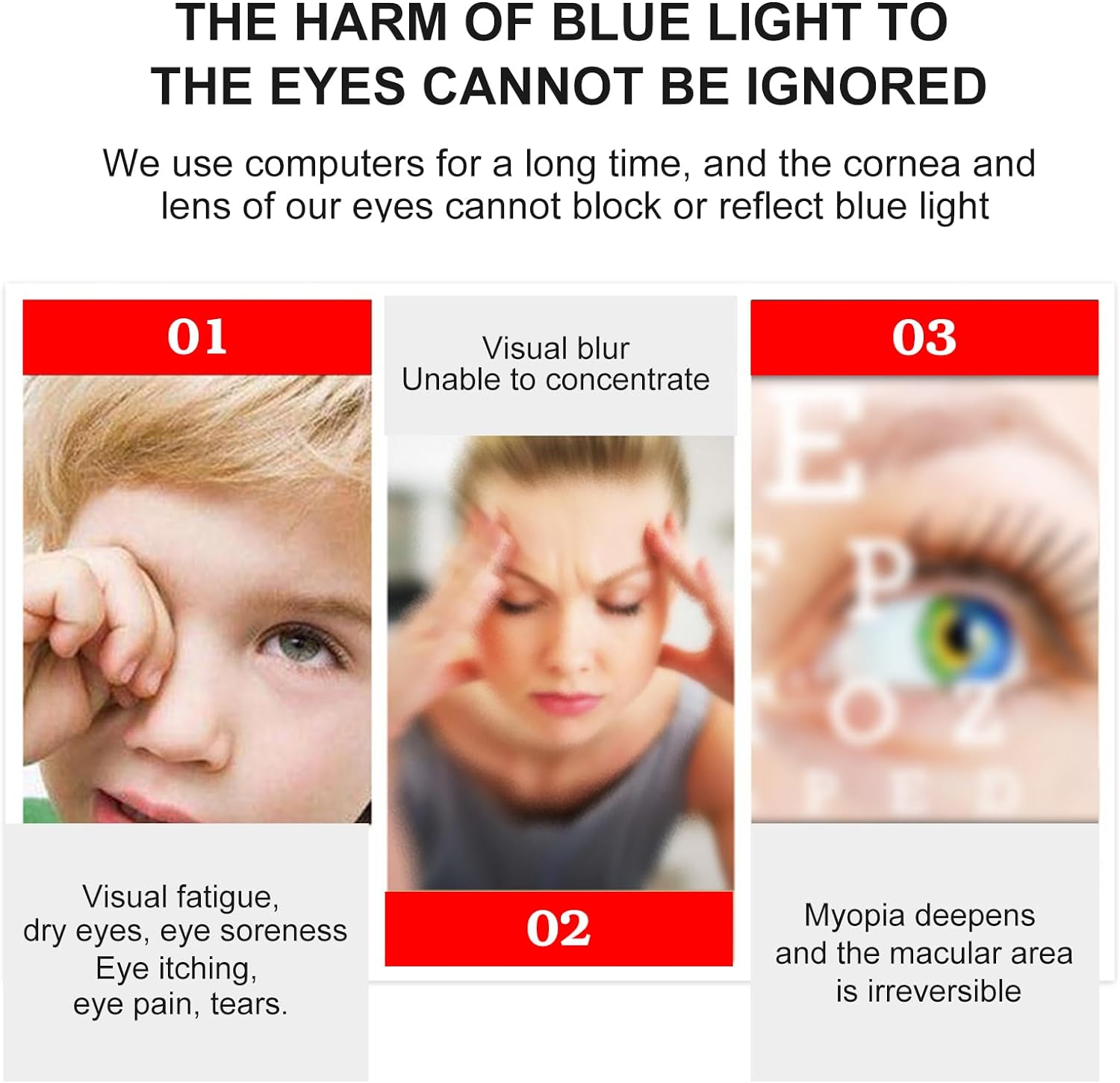 2 Pcs 15.6-Inch Laptop Screen Protector, Blue Light Blocking Screen Film for Display 16:9 Anti-Glare Film Matte, Anti-Fingerprint (15.6Inch（16：9）345 * 194Mm) image number 2