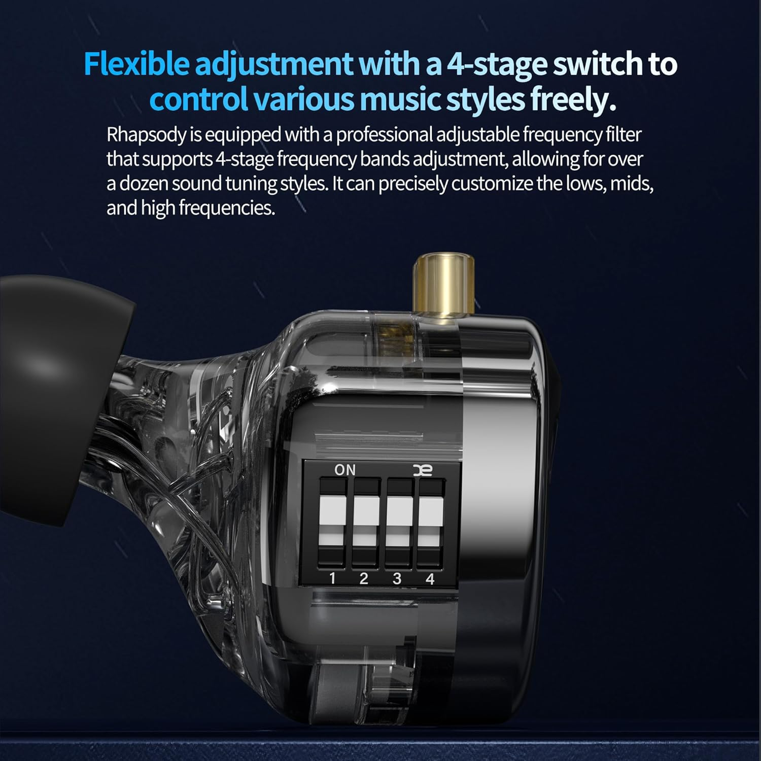 KZ CCA Rhapsody 2DD+4BA Hybrid IEM Earbuds with Microphone image number 1