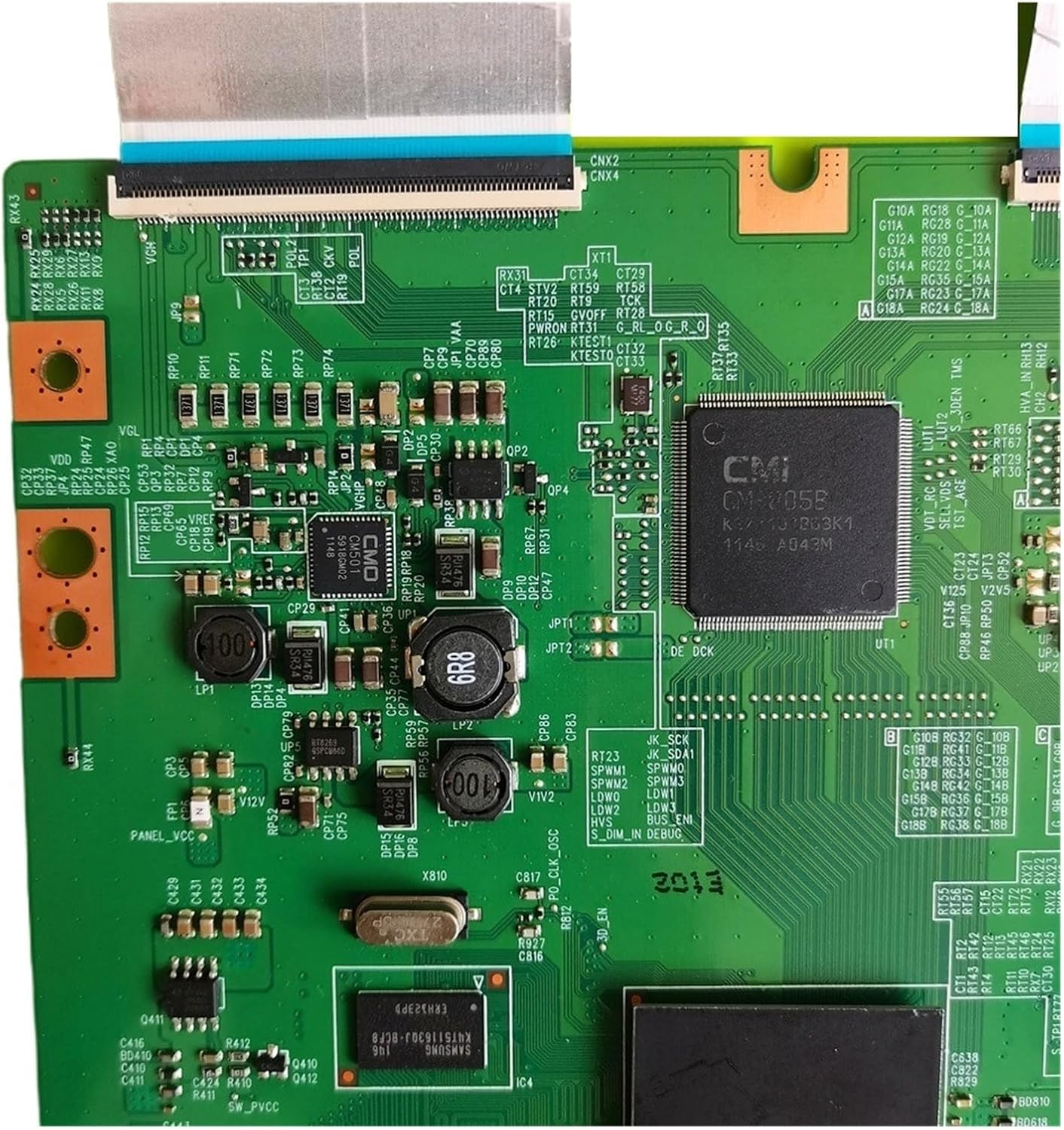 V460HK2-CPS1 T-CON Logic Board BN96-21636A ，Compatible for Samsung， TV UN55EH6030F UE55ES6800 HG55AA790MJ UA55ES6800J UA55ES6100TV Motherboard image number 2