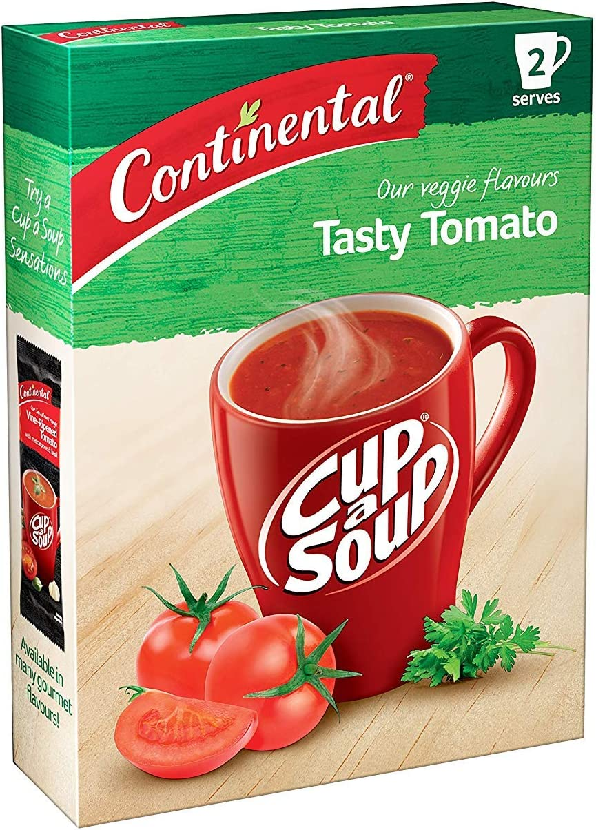 CONTINENTAL Cup-A-Soup | Tasty Tomato, 2 Pack, 54G image number 2