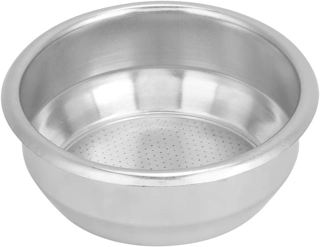 Espresso Filter Basket 58Mm, Single Layer Double Doses Stainless Steel Filter Basket, Coffee Maker Accessories