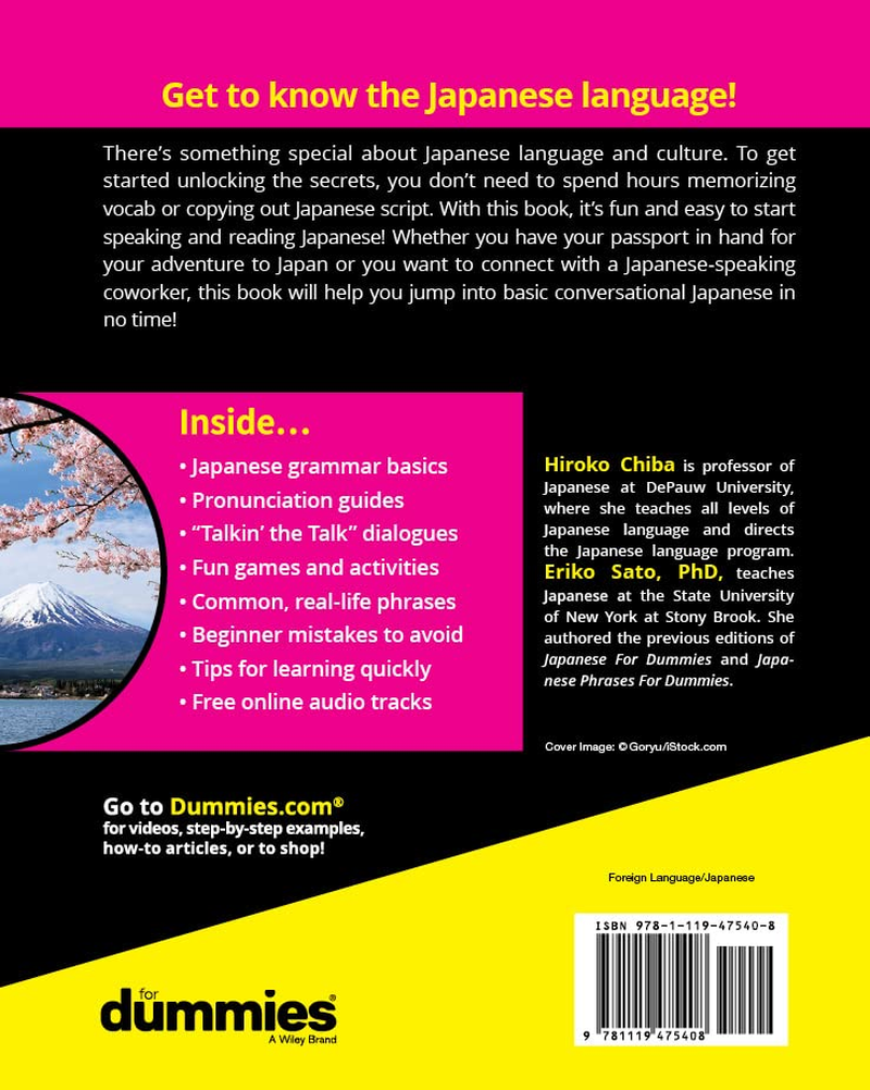 Japanese for Dummies