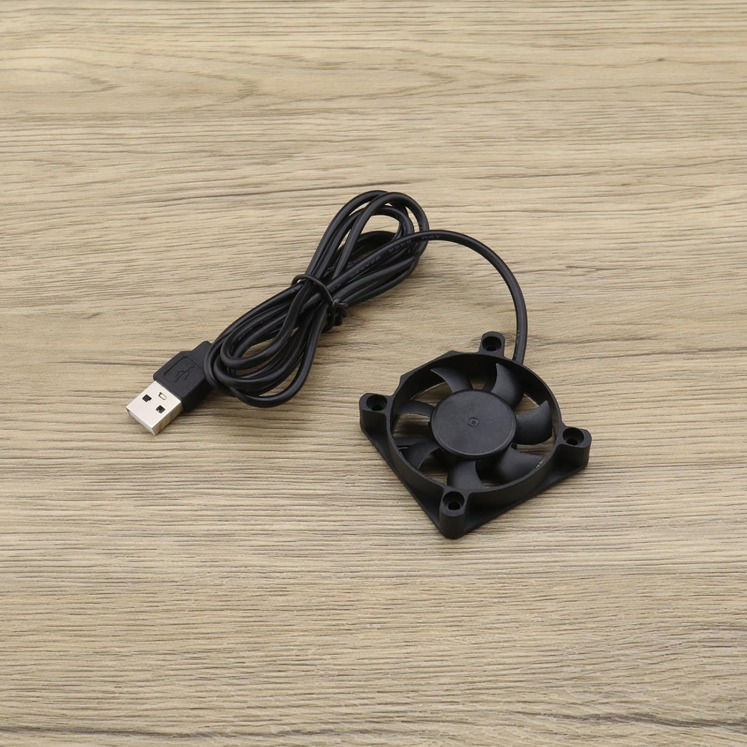 SING F LTD 2PCS USB Brushless Cooling Fan DC 5V 0.13A 50Mm X 50Mm 5200RPM for Computer Game Console DVR Router 1.2 Meters Cable Length image number 5